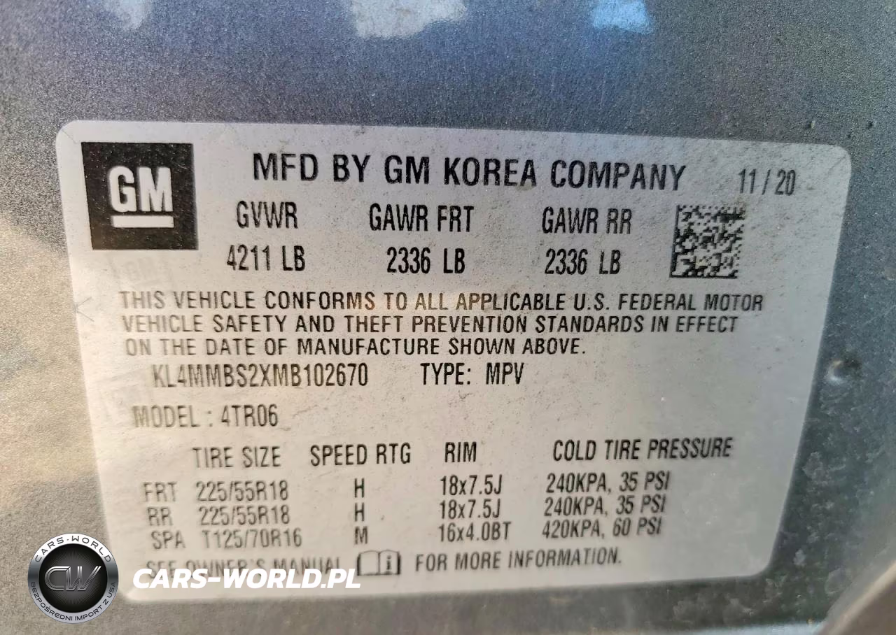 2021 Buick Encore Gx Preferred VIN:KL4MMBS2XMB102670 - 14