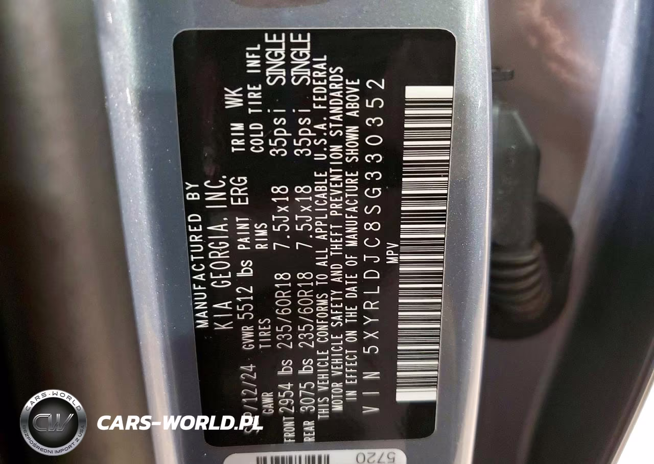 2025 Kia Sorento S VIN:5XYRLDJC8SG330352 - 14