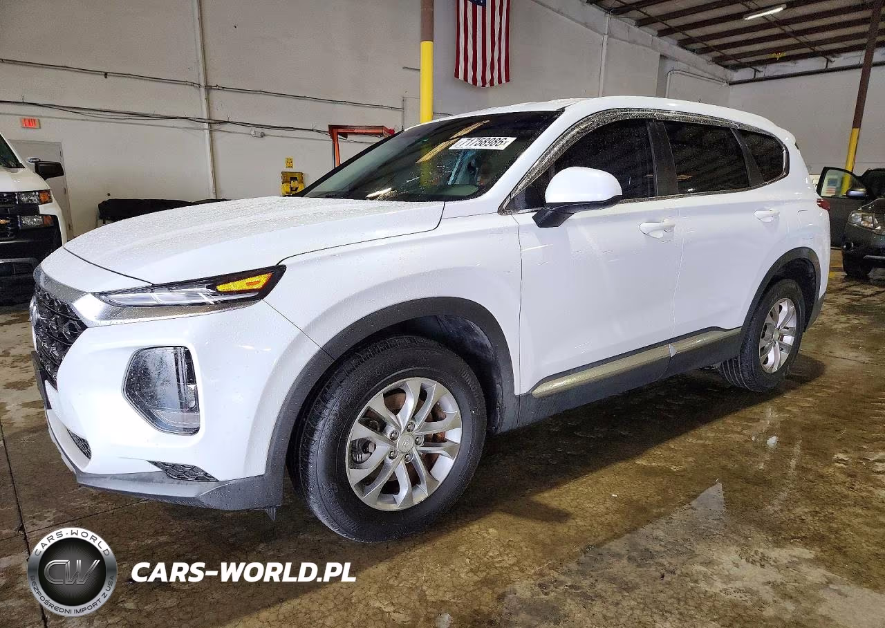 2019 Hyundai Santa Fe Se VIN:5NMS23AD9KH128469 - 1