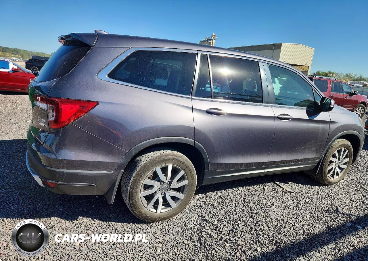 2020 Honda Pilot Exl VIN:5FNYF6H59LB048901 - 3