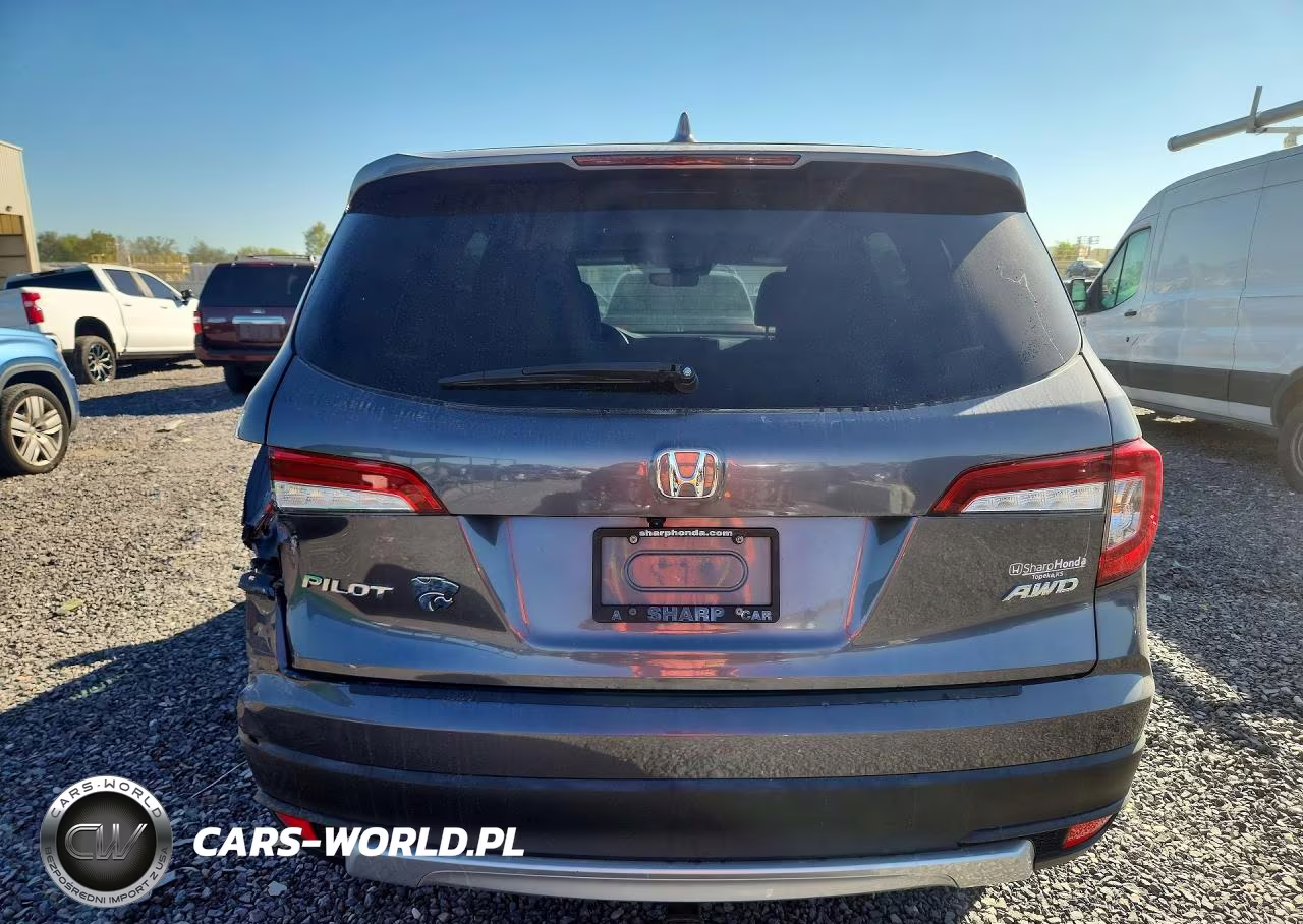2020 Honda Pilot Exl VIN:5FNYF6H59LB048901 - 6