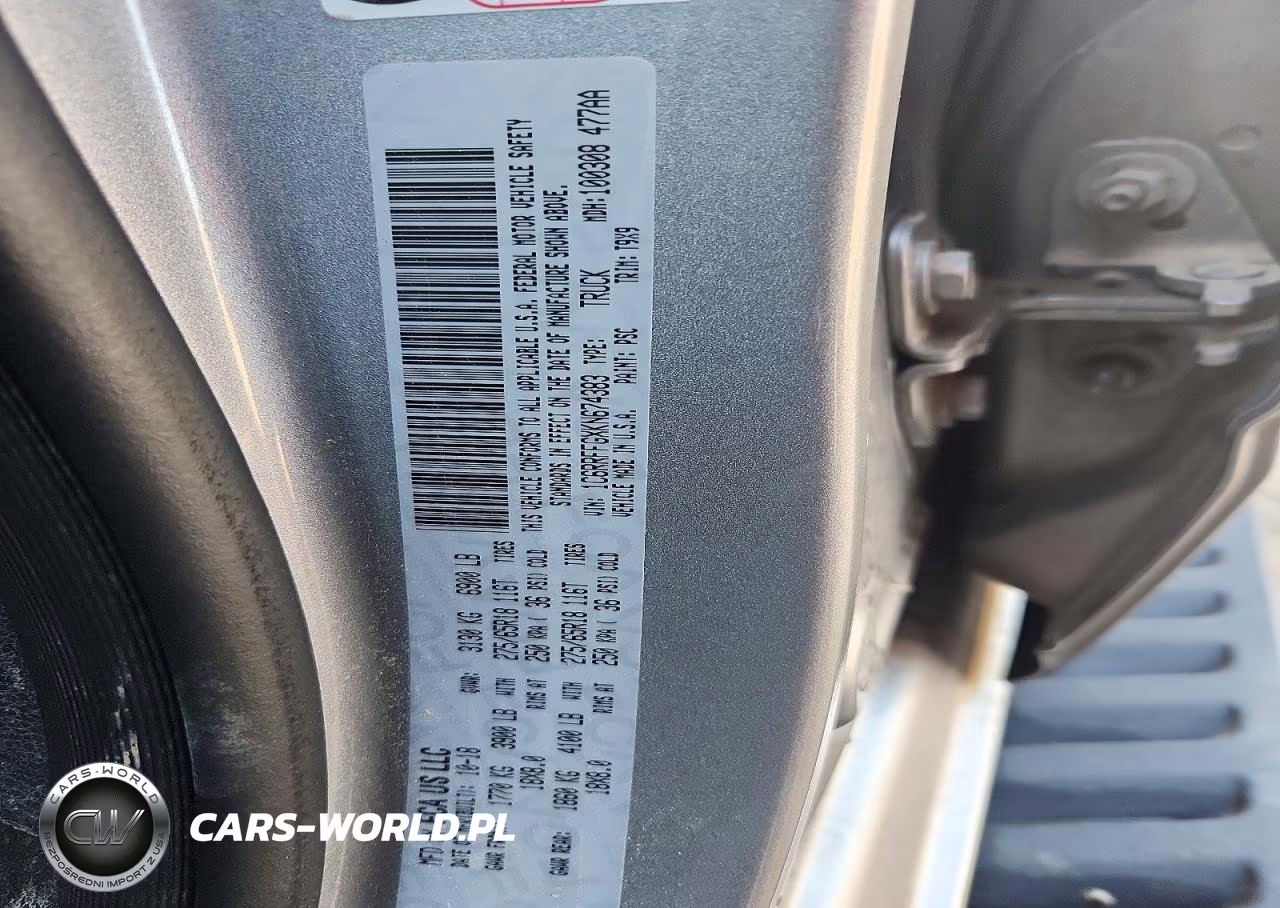 2019 Ram 1500 Big Horn-Lone Star VIN:1C6RRFFGXKN674383 - 12