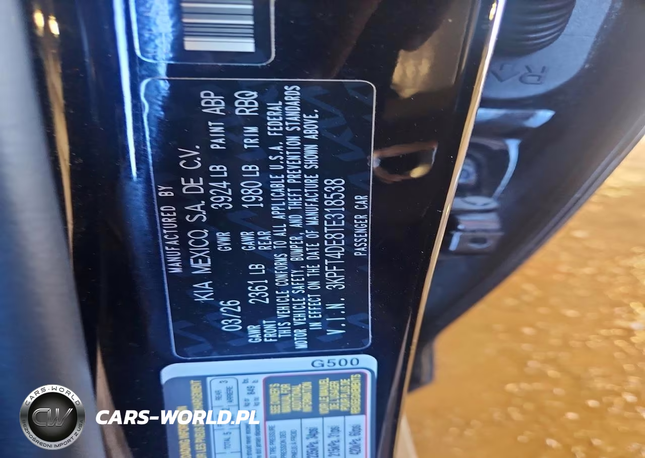 2026 Kia K4 Lxs VIN:3KPFT4DE8TE318538 - 12