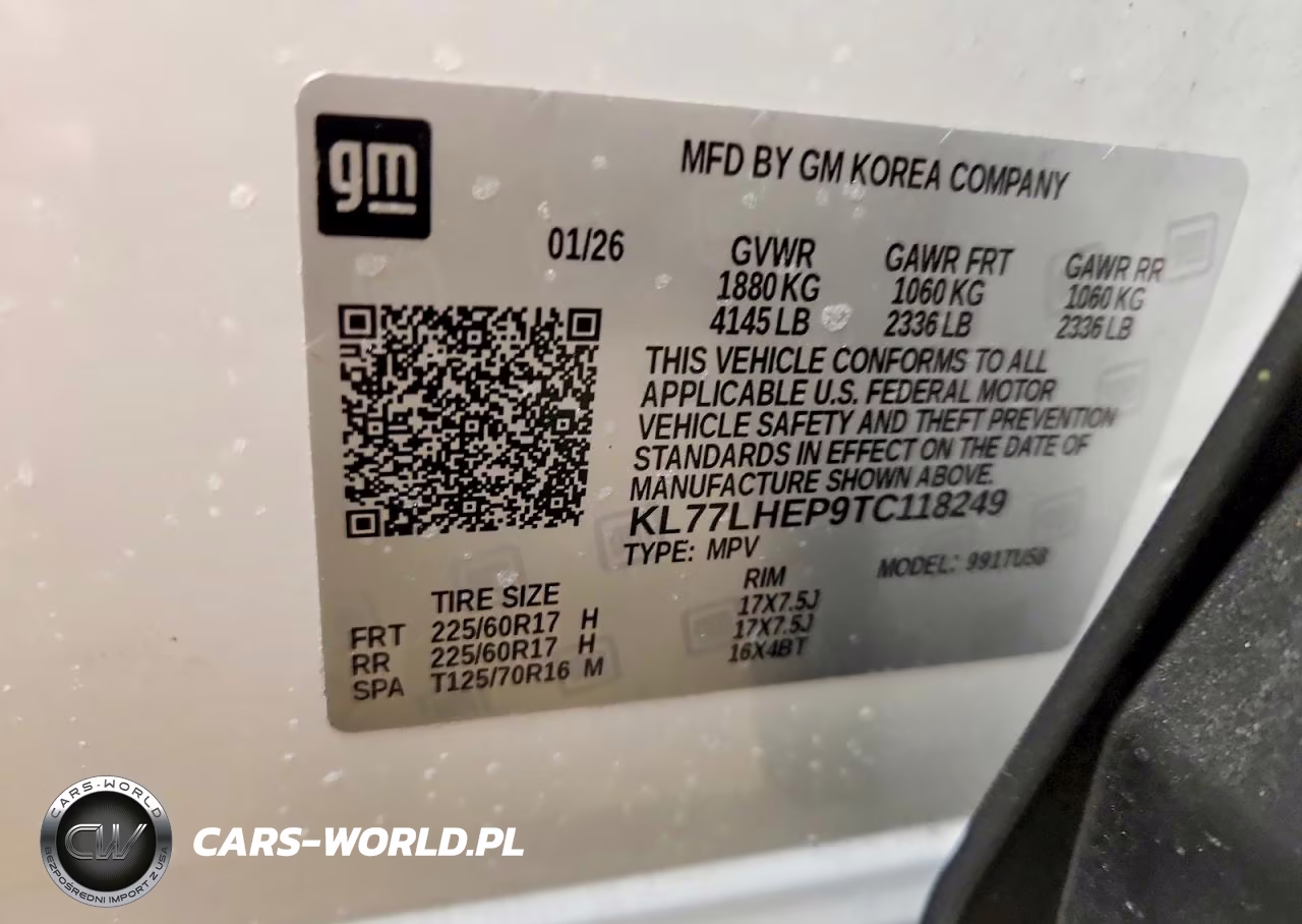 2026 Chevrolet Trax 1Lt VIN:KL77LHEP9TC118249 - 12