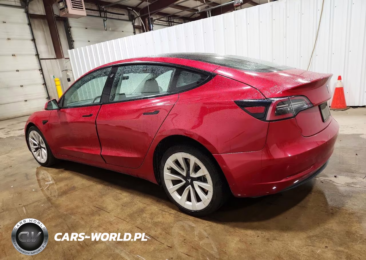 2022 Tesla Model 3 VIN:5YJ3E1EA8NF286551 - 2