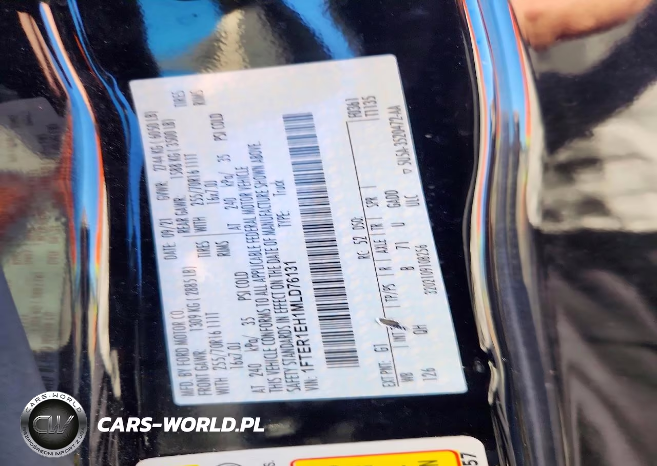 2021 Ford Ranger Xl VIN:1FTER1EH1MLD76131 - 12