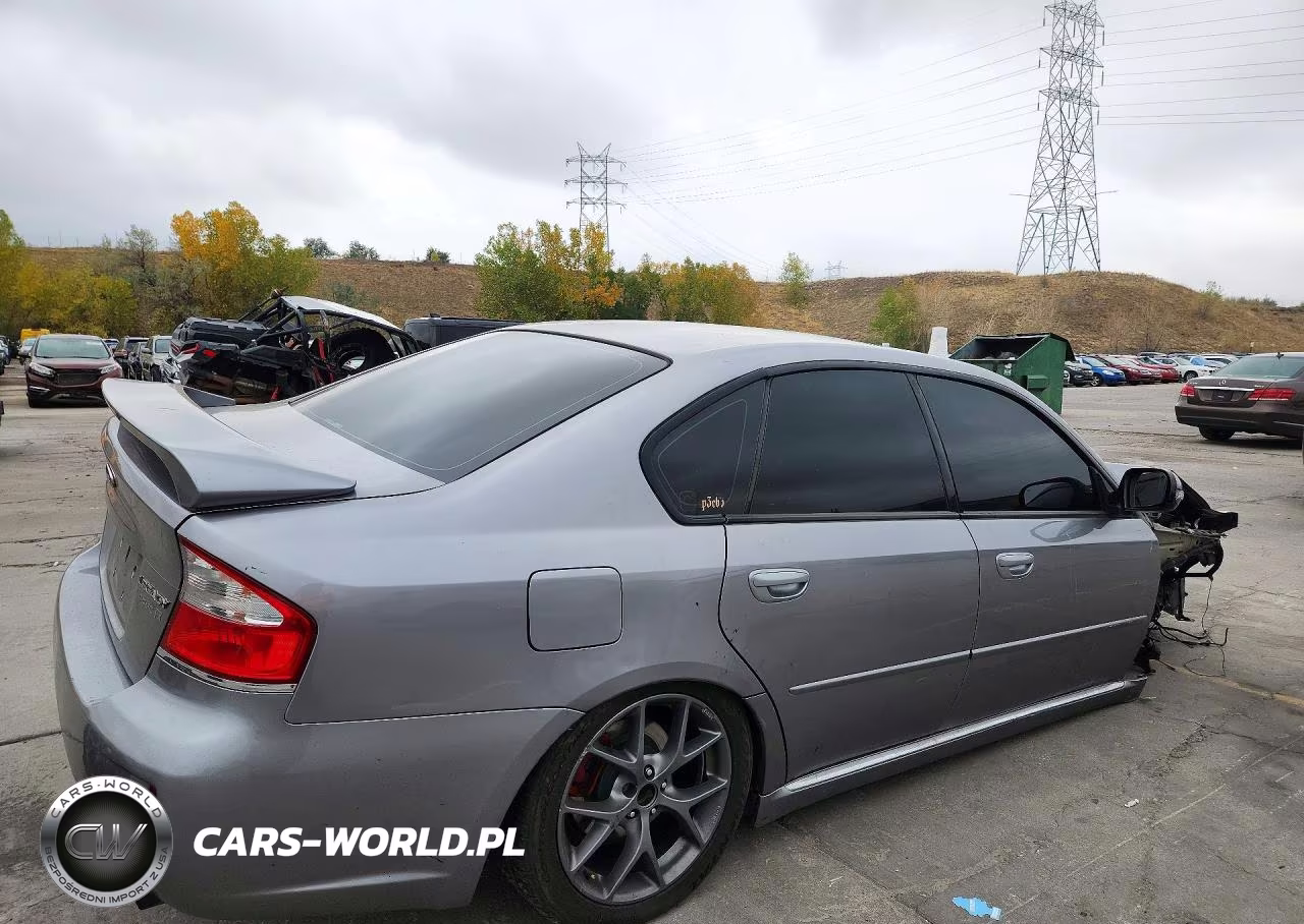 2008 Subaru Legacy 2.5 Gt Spec B VIN:4S3BL696383226117 - 3