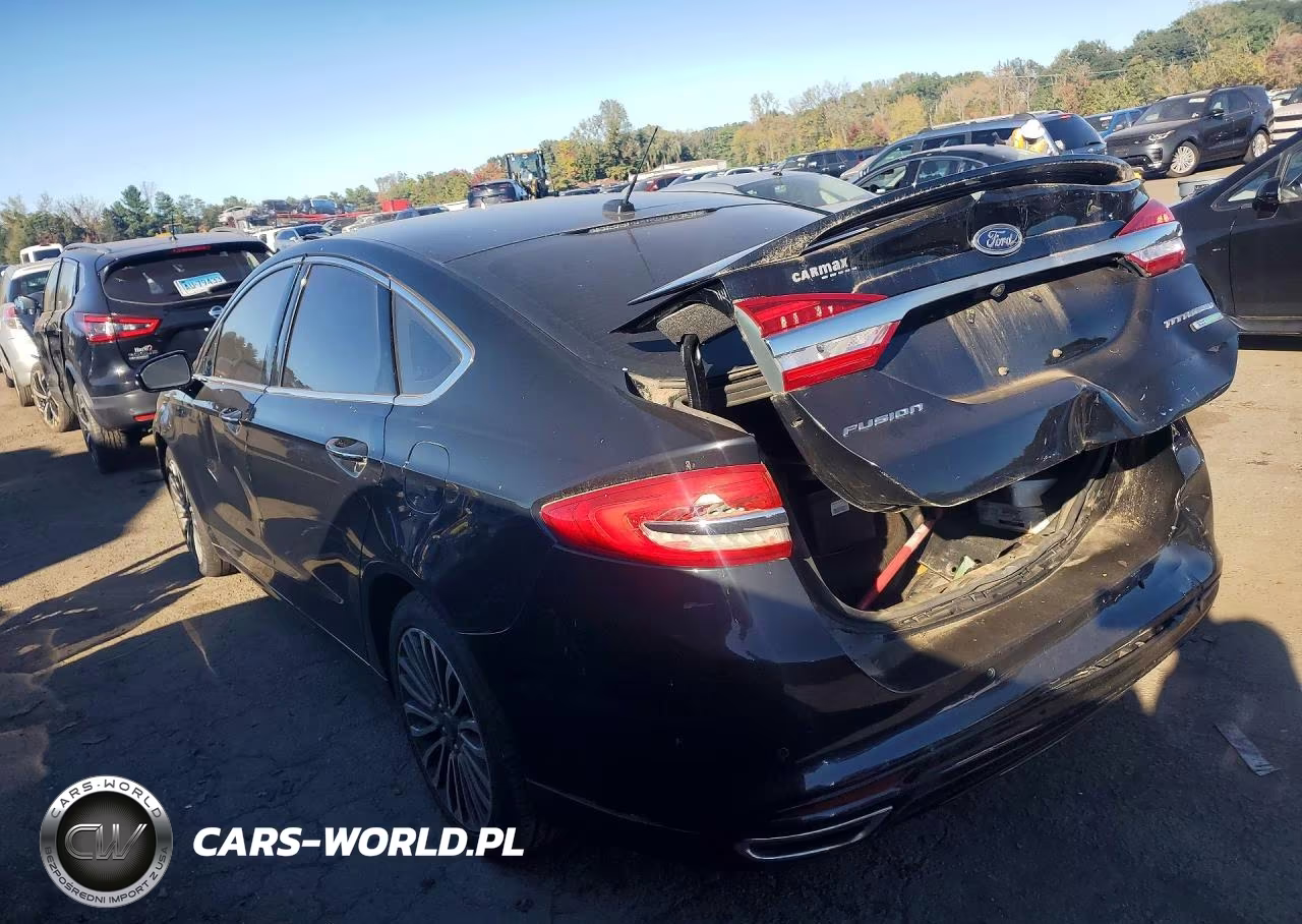 2017 Ford Fusion Titanium VIN:3FA6P0K90HR414575 - 2