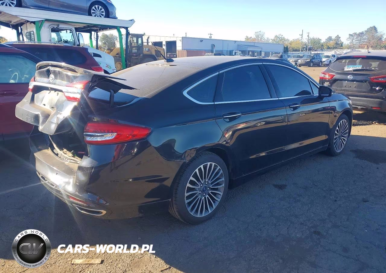 2017 Ford Fusion Titanium VIN:3FA6P0K90HR414575 - 3