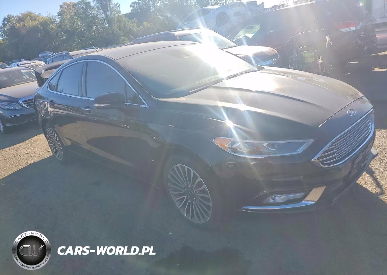 2017 Ford Fusion Titanium VIN:3FA6P0K90HR414575 - 4