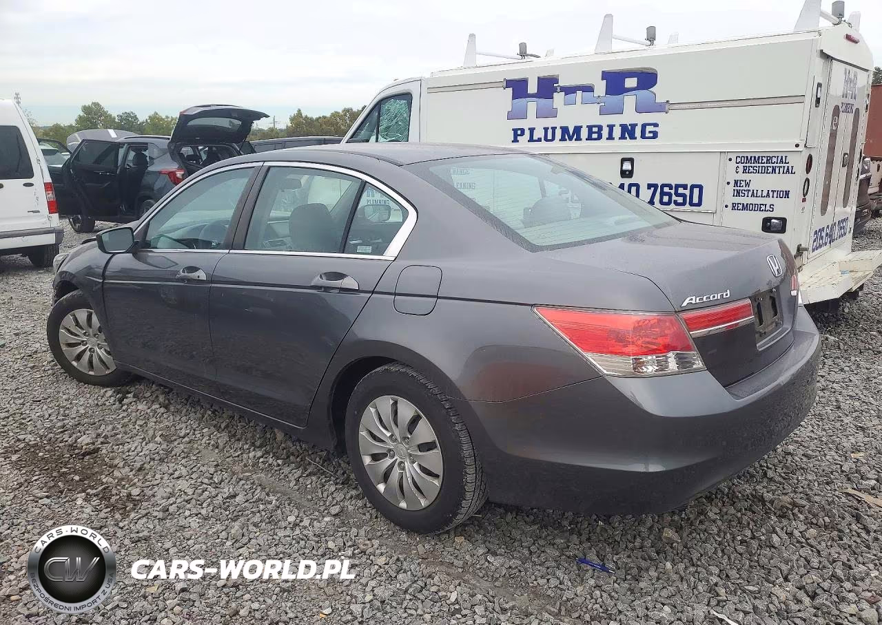 2012 Honda Accord Lx VIN:1HGCP2F30CA186161 - 2