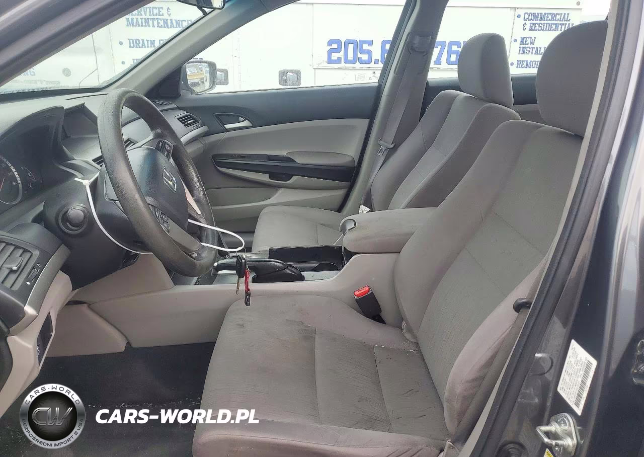 2012 Honda Accord Lx VIN:1HGCP2F30CA186161 - 7