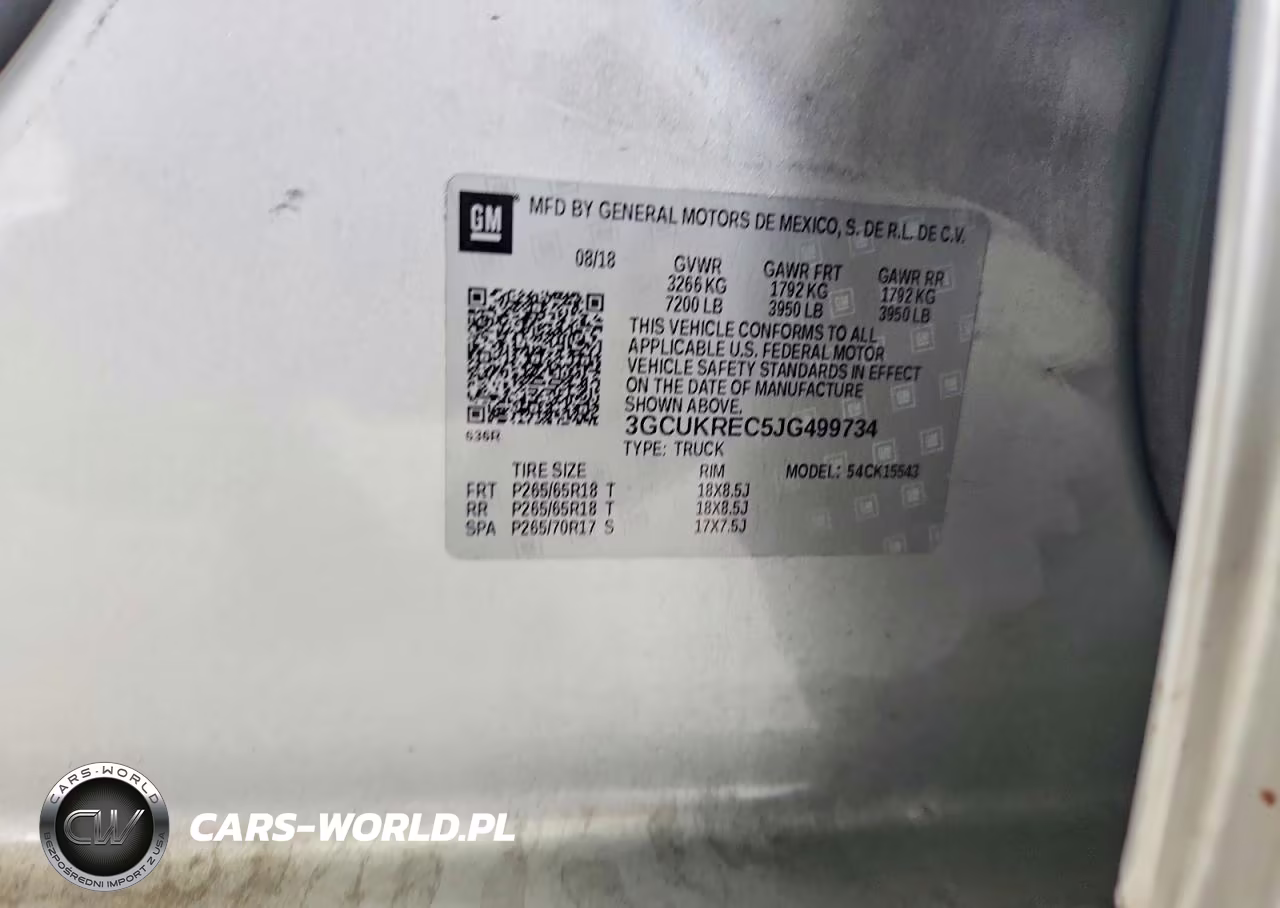 2018 Chevrolet Silverado K1500 Lt VIN:3GCUKREC5JG499734 - 12