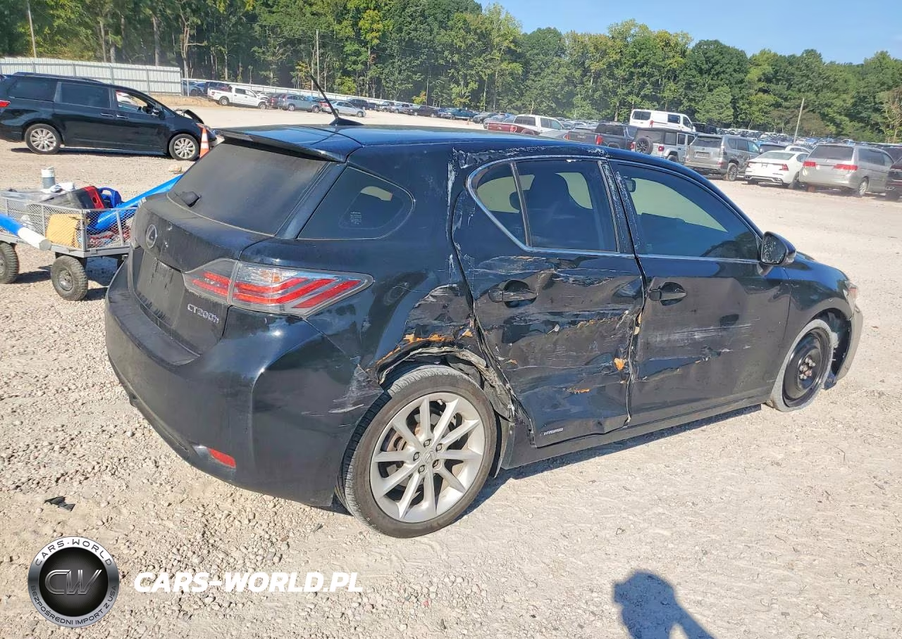 2011 Lexus Ct 200 VIN:JTHKD5BH8B2039034 - 3