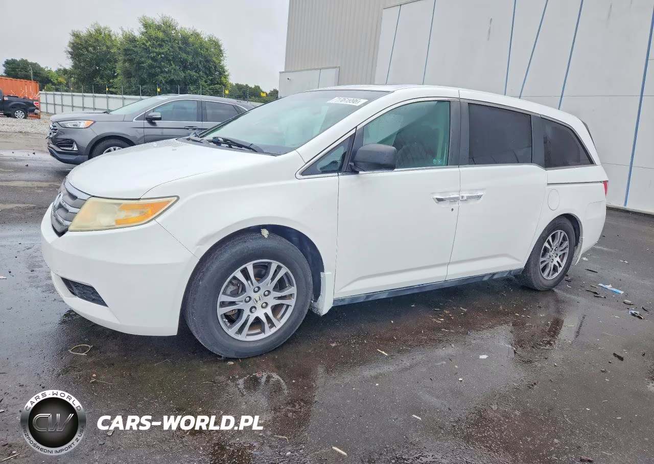 2012 Honda Odyssey Exl VIN:5FNRL5H68CB092114 - 1