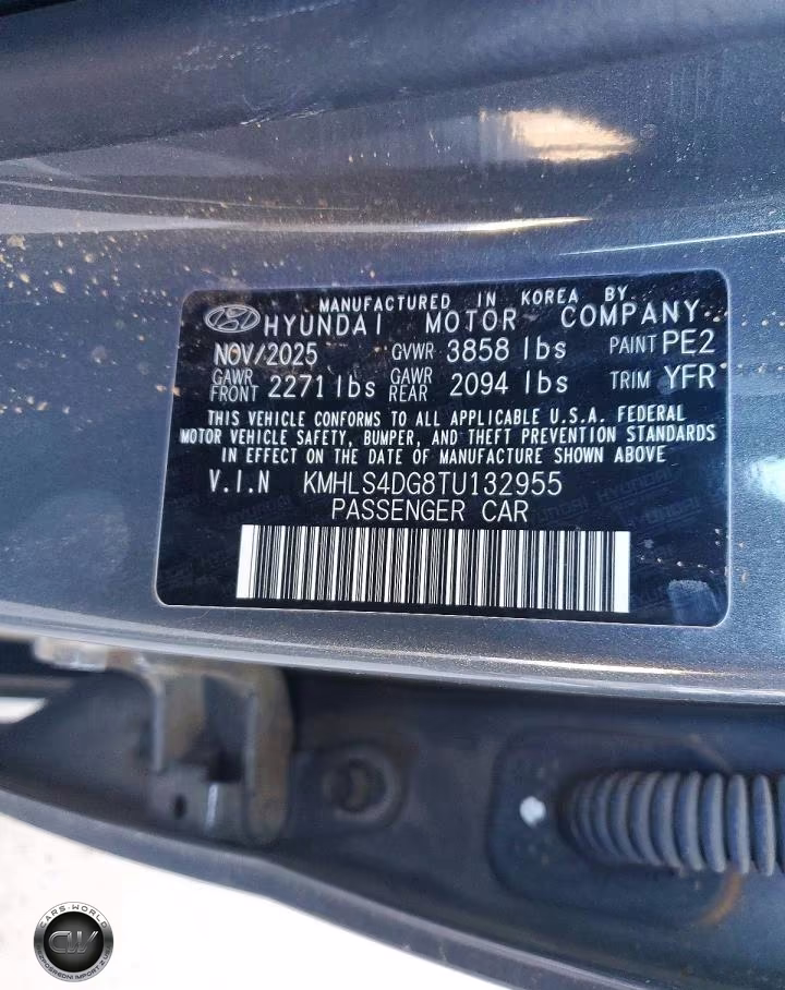 2026 Hyundai Elantra Sel Sport Premium VIN:KMHLS4DG8TU132955 - 12