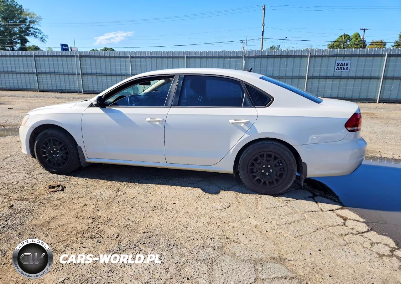 2014 Volkswagen Passat S VIN:1VWAT7A37EC069946 - 2