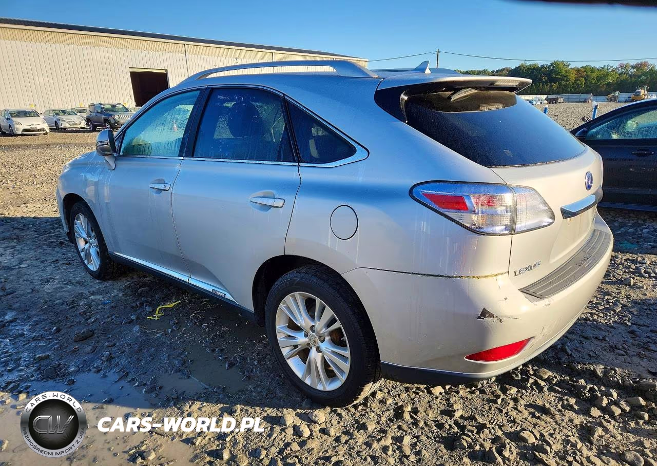 2010 Lexus Rx 450H VIN:JTJBC1BA0A2402289 - 2