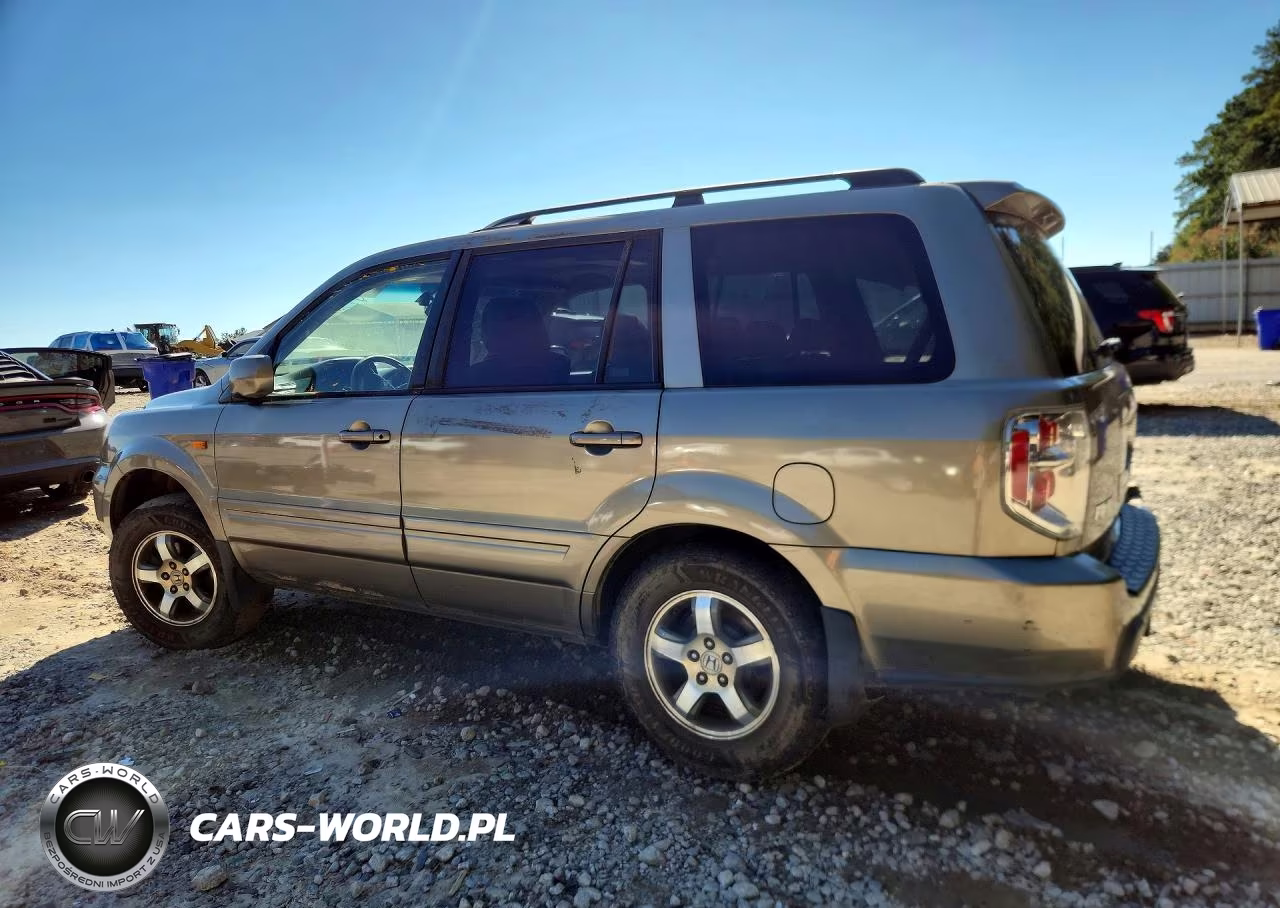 2008 Honda Pilot Exl VIN:5FNYF18628B038830 - 2