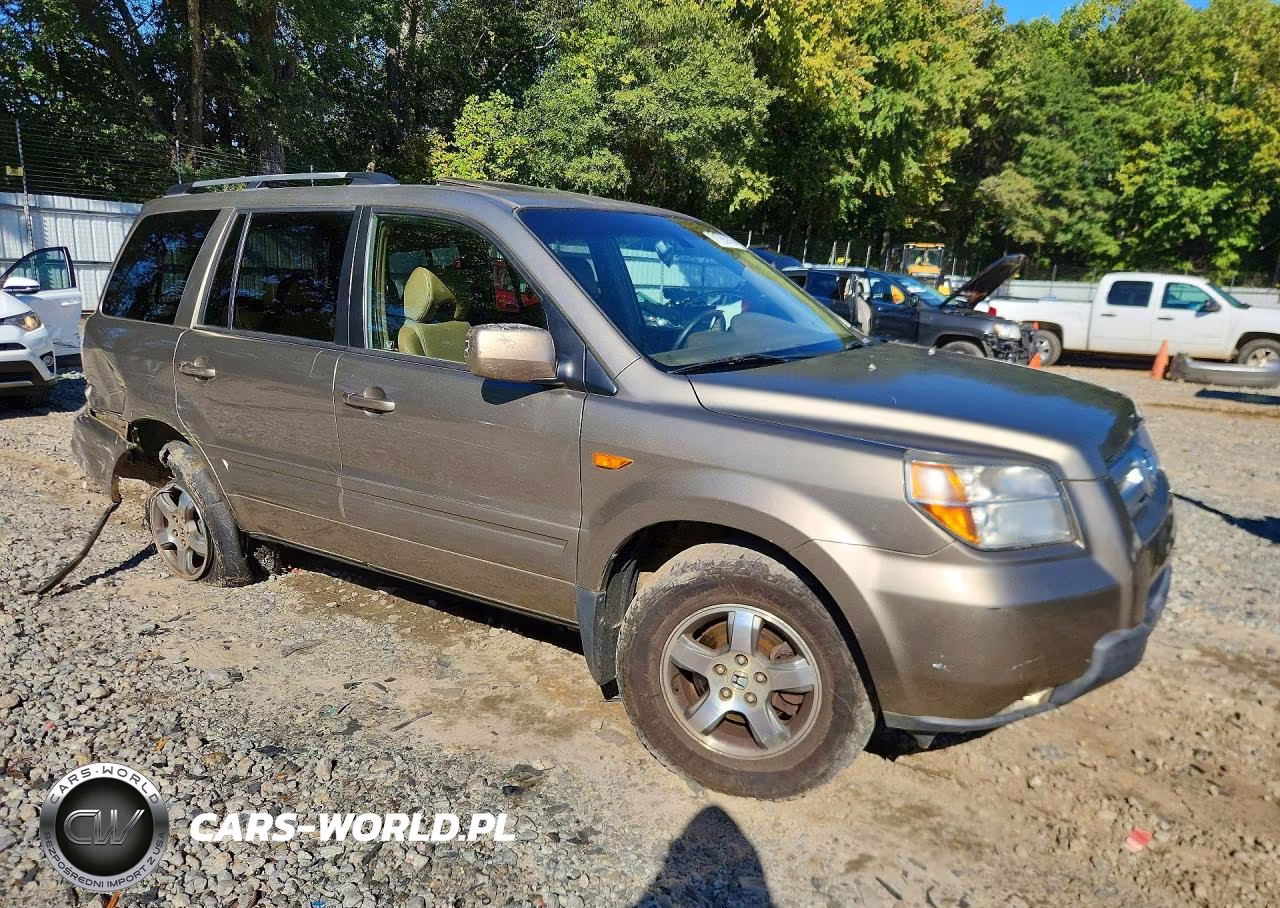 2008 Honda Pilot Exl VIN:5FNYF18628B038830 - 4