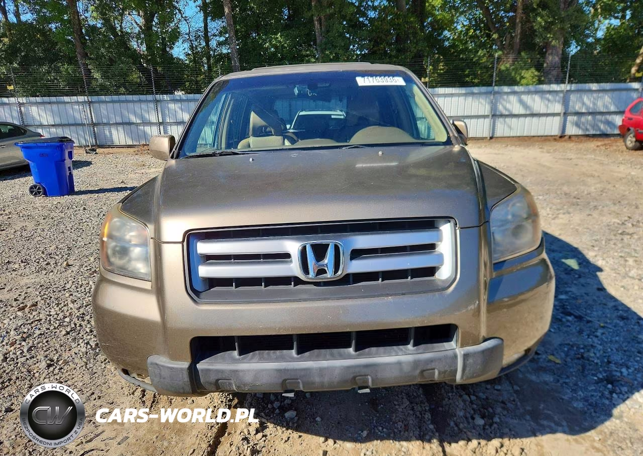 2008 Honda Pilot Exl VIN:5FNYF18628B038830 - 5