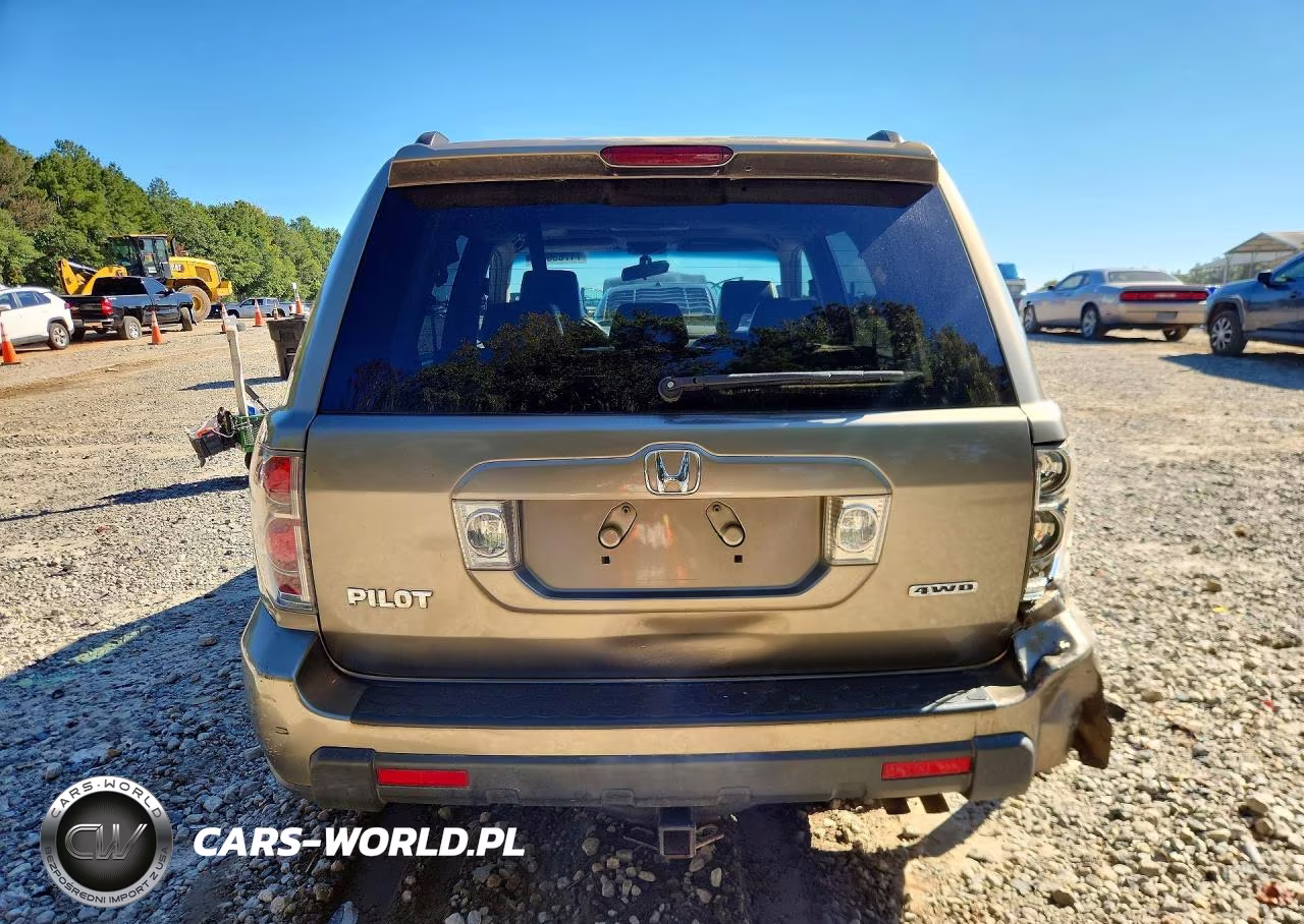 2008 Honda Pilot Exl VIN:5FNYF18628B038830 - 6