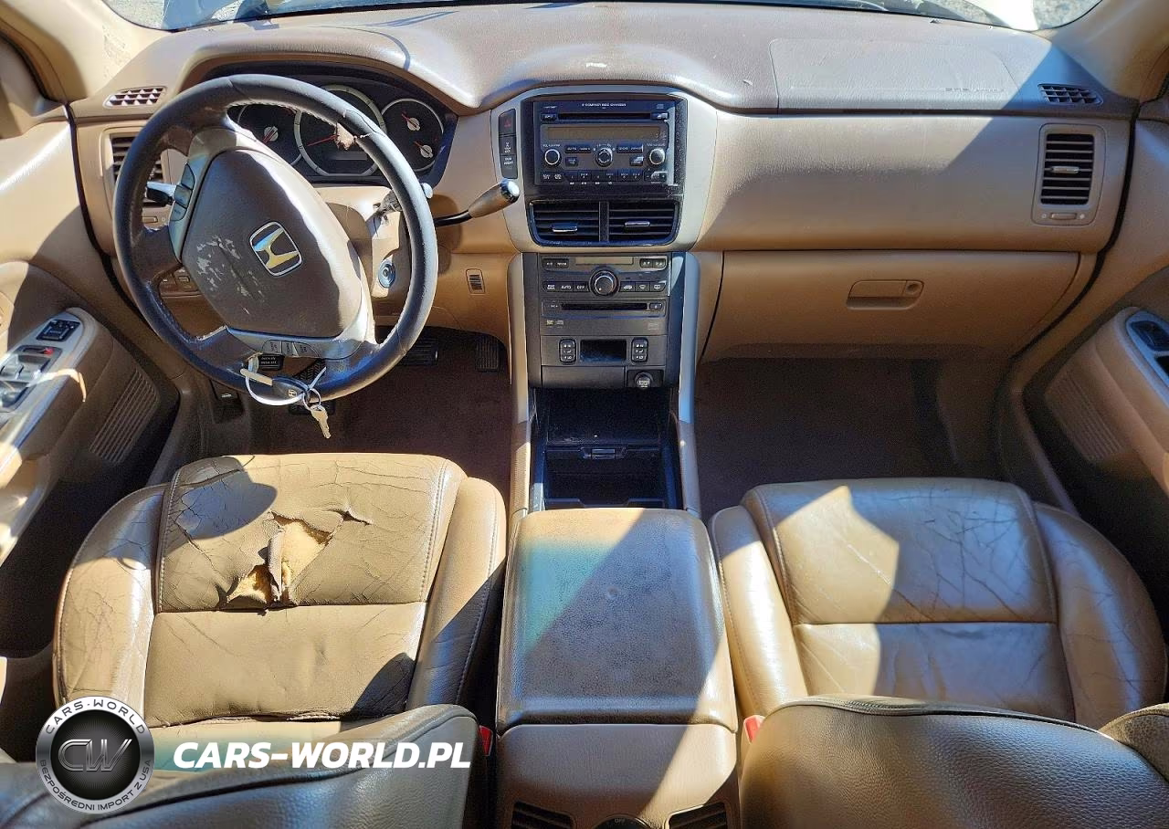 2008 Honda Pilot Exl VIN:5FNYF18628B038830 - 8