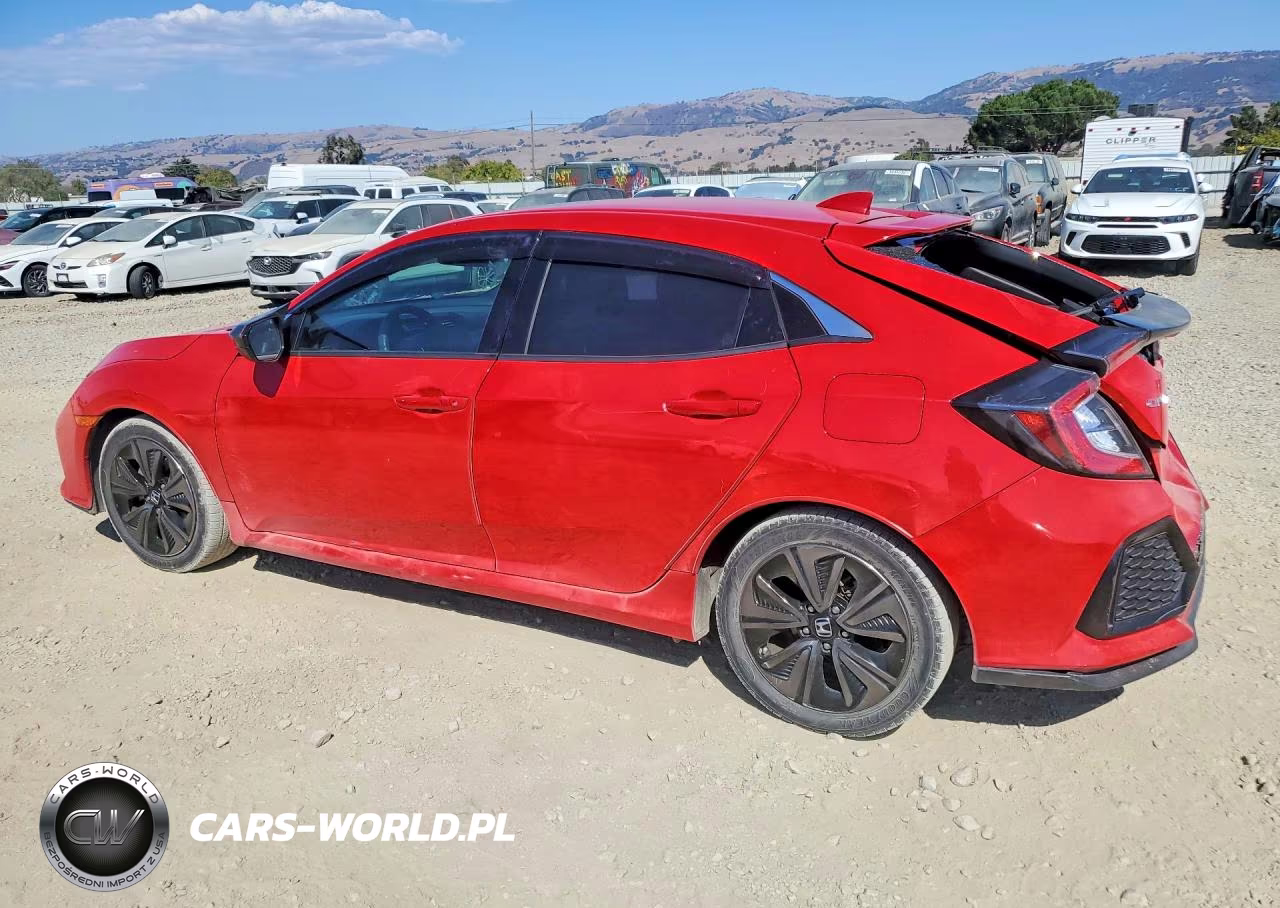 2017 Honda Civic Ex VIN:SHHFK7H51HU412792 - 2
