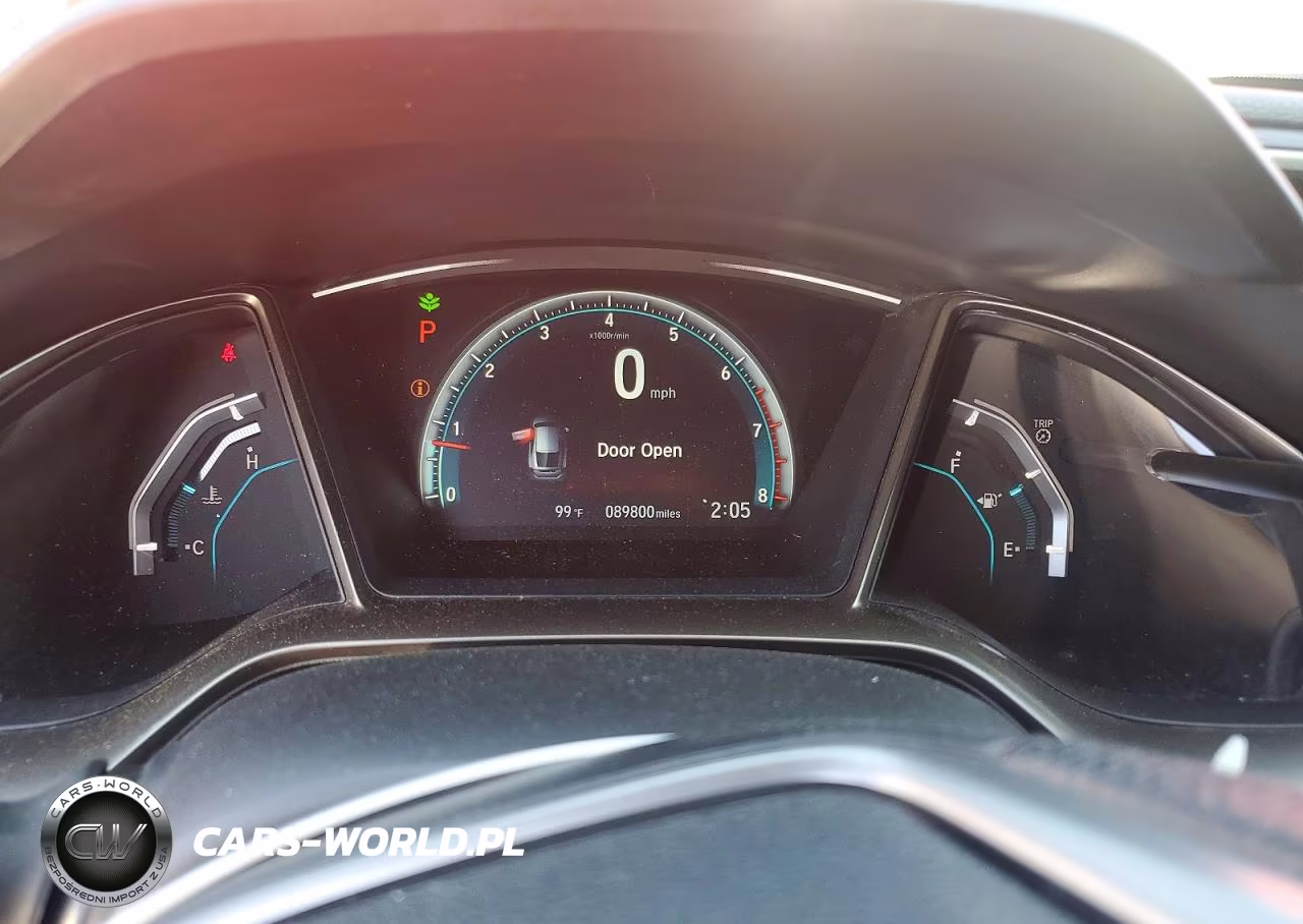 2017 Honda Civic Ex VIN:SHHFK7H51HU412792 - 9