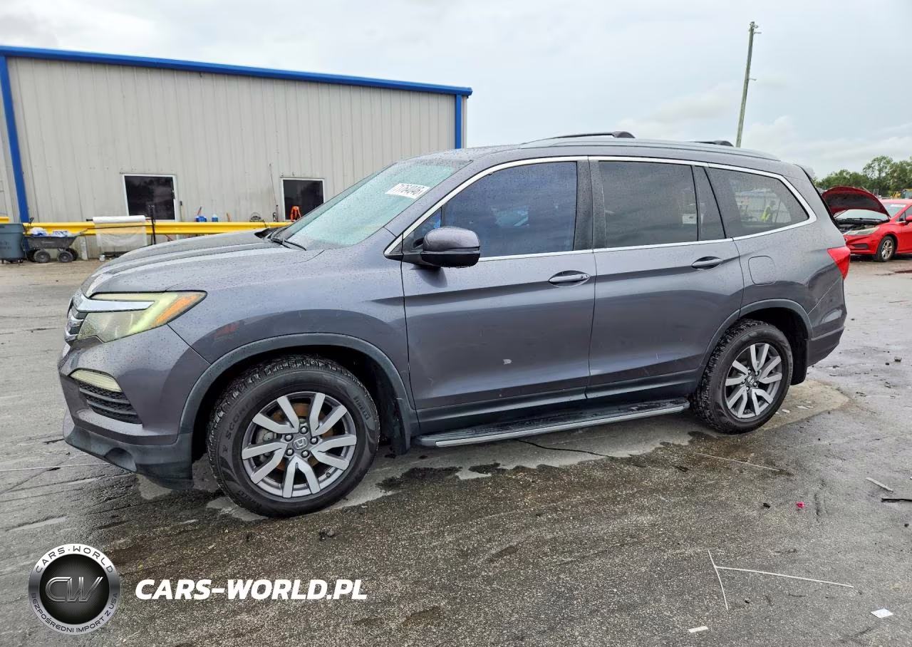 2017 Honda Pilot Exl VIN:5FNYF5H58HB006737 - 1