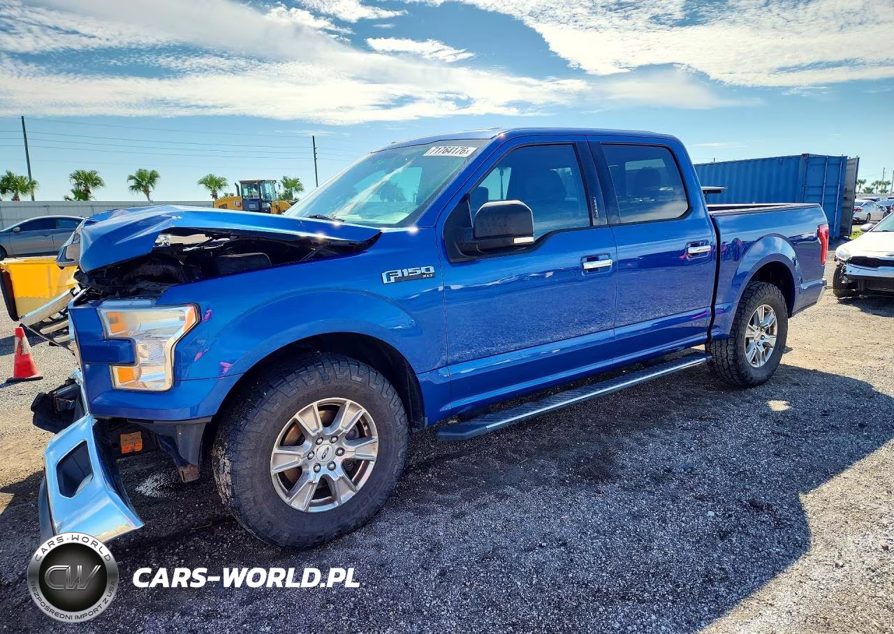 2017 Ford F150 Supercrew VIN:1FTEW1CF2HKD38669 - 1