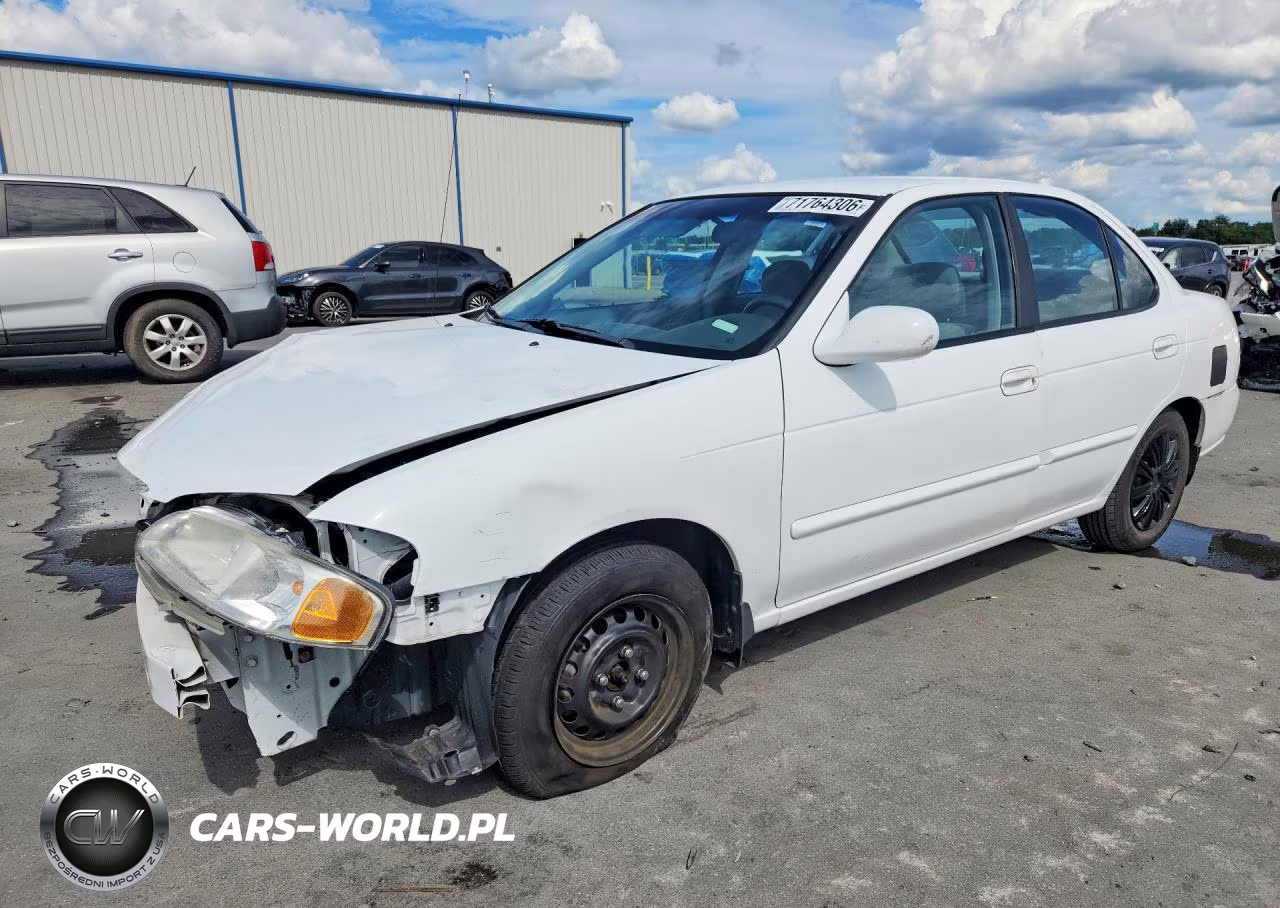 2002 Nissan Sentra Xe VIN:3N1CB51D52L686339 - 1