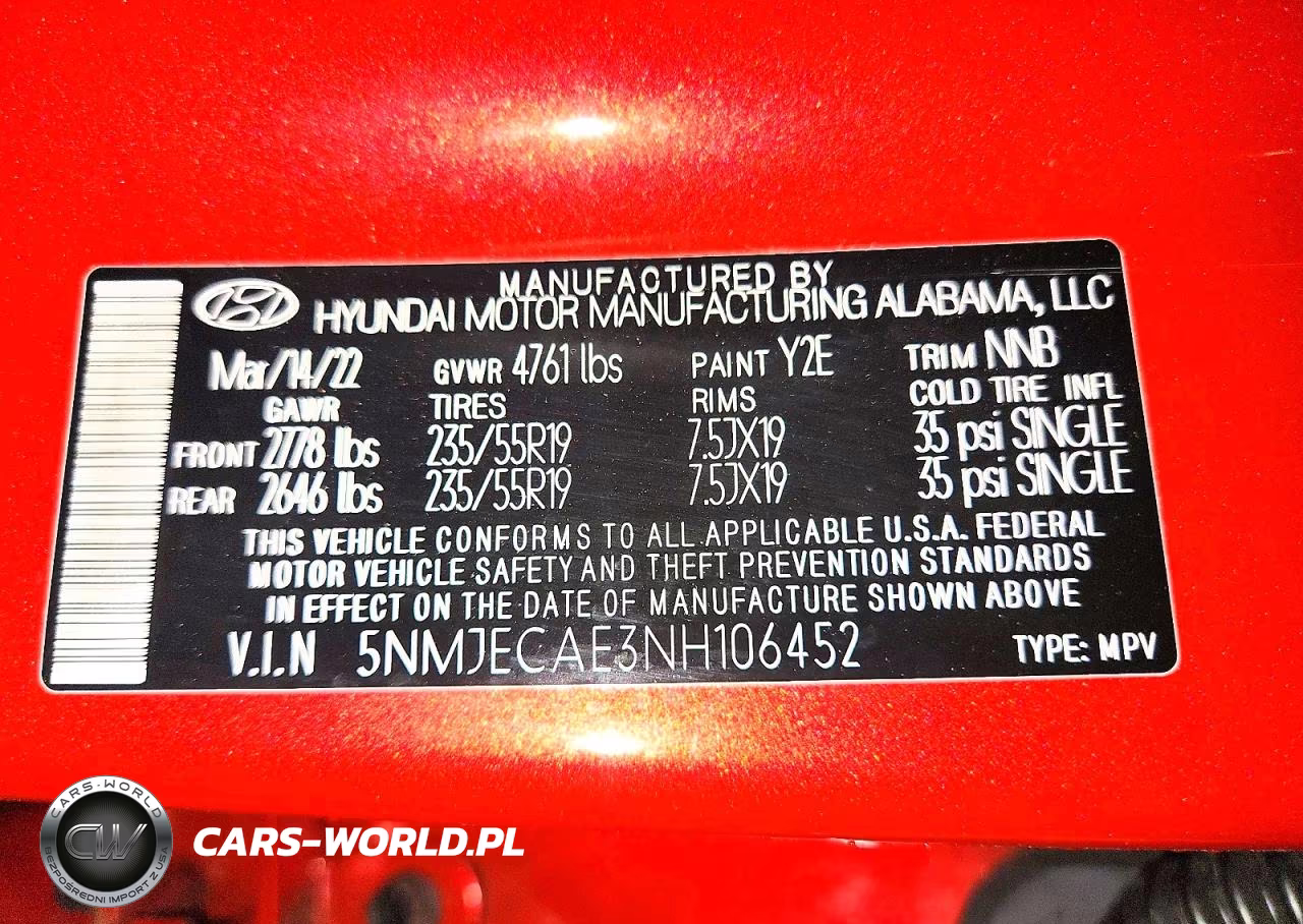2022 Hyundai Tucson Limited VIN:5NMJECAE3NH106452 - 14