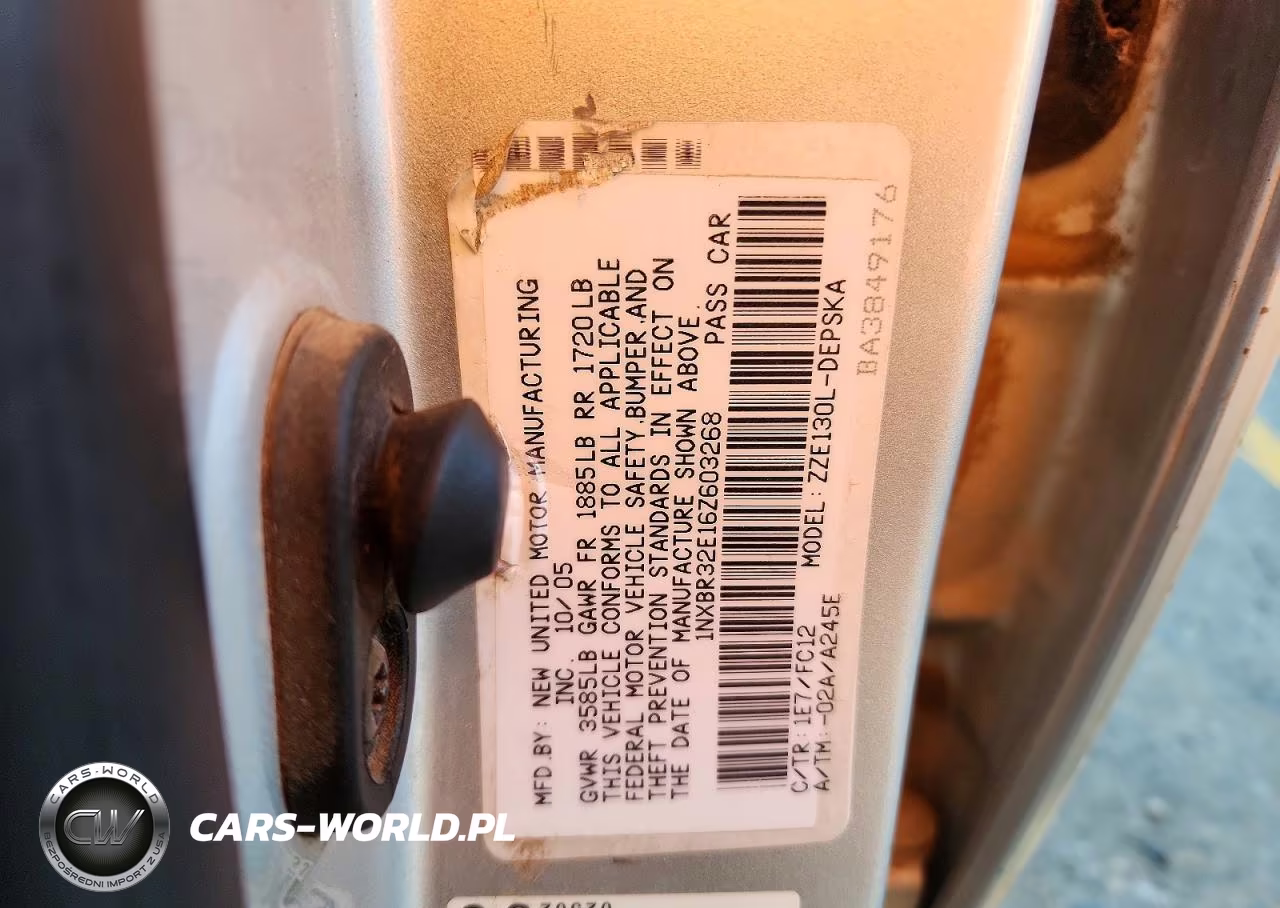 2006 Toyota Corolla S VIN:1NXBR32E16Z603268 - 12