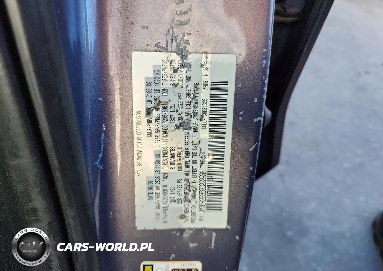 2009 Mazda Cx-7 VIN:JM3ER293690222938 - 13