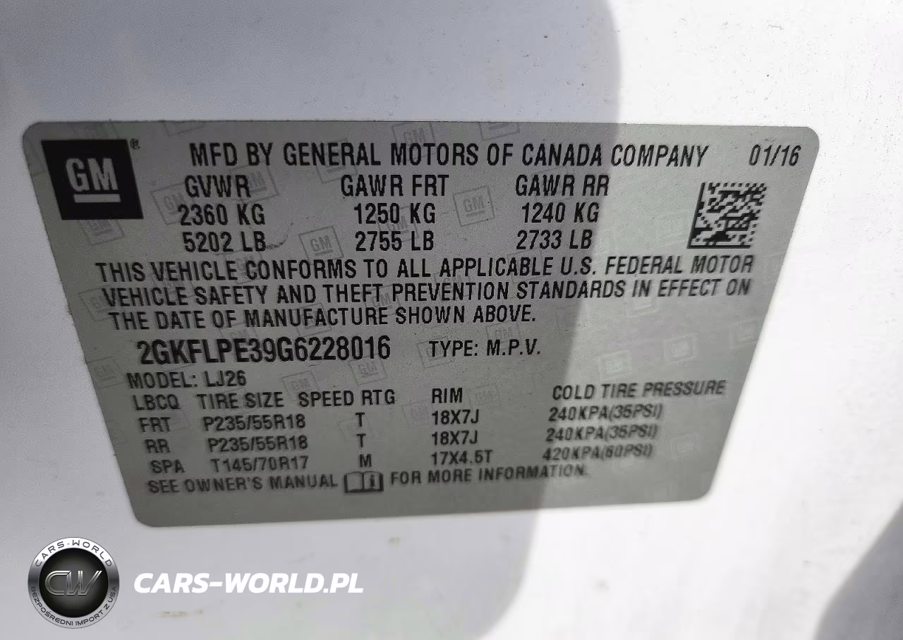 2016 GMC Terrain Slt VIN:2GKFLPE39G6228016 - 14