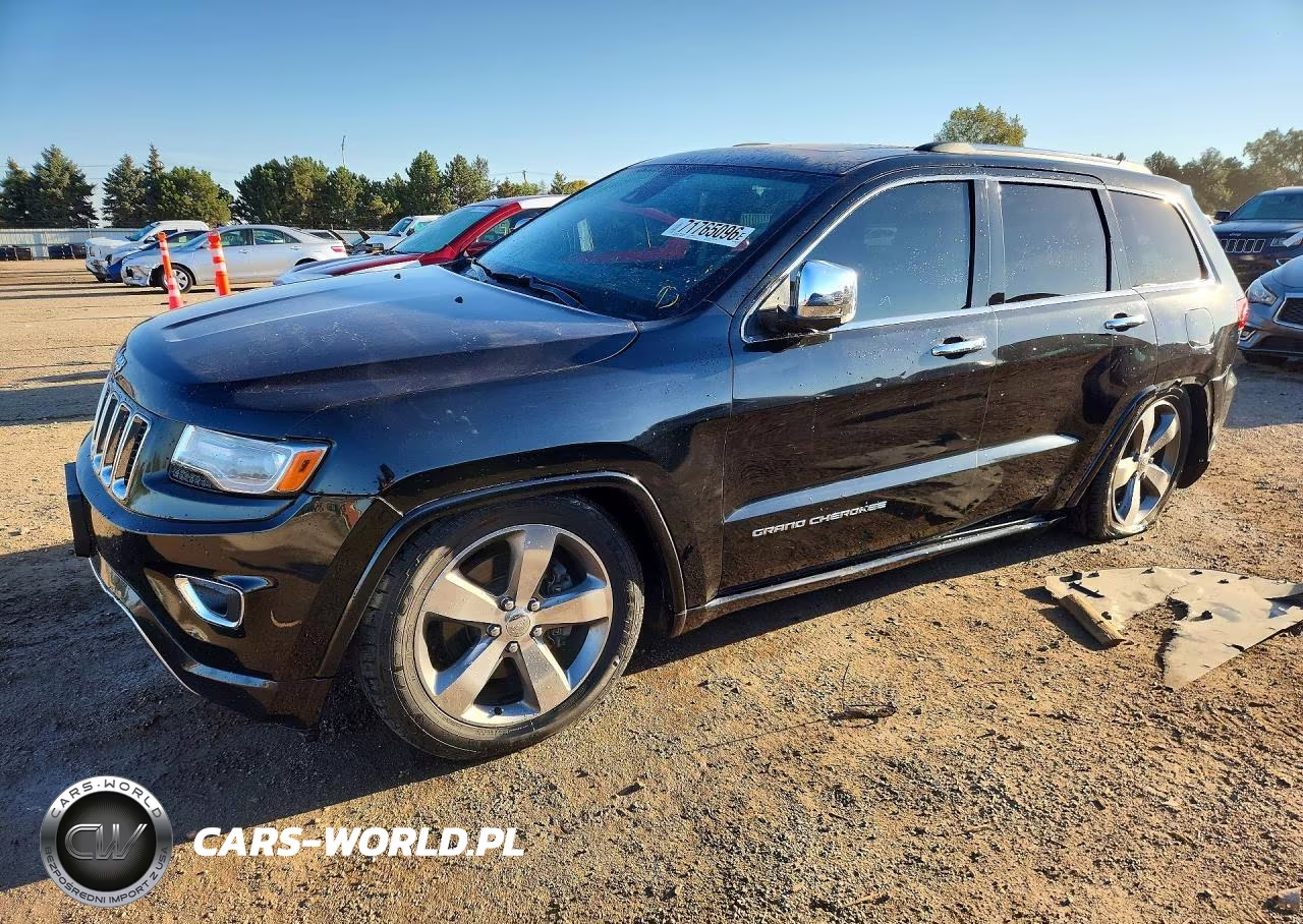 2014 Jeep Grand Cherokee Overland VIN:1C4RJFCT2EC427229 - 1