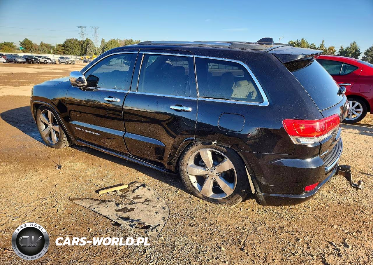 2014 Jeep Grand Cherokee Overland VIN:1C4RJFCT2EC427229 - 2