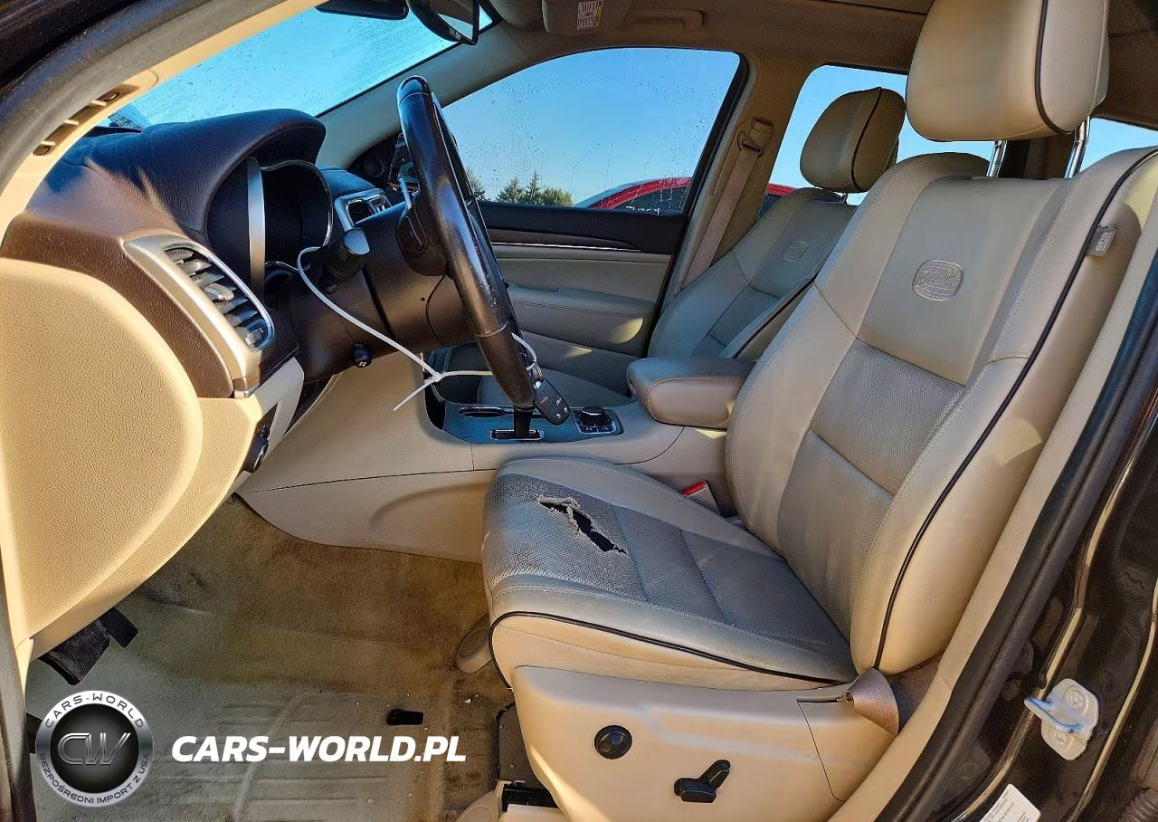 2014 Jeep Grand Cherokee Overland VIN:1C4RJFCT2EC427229 - 7