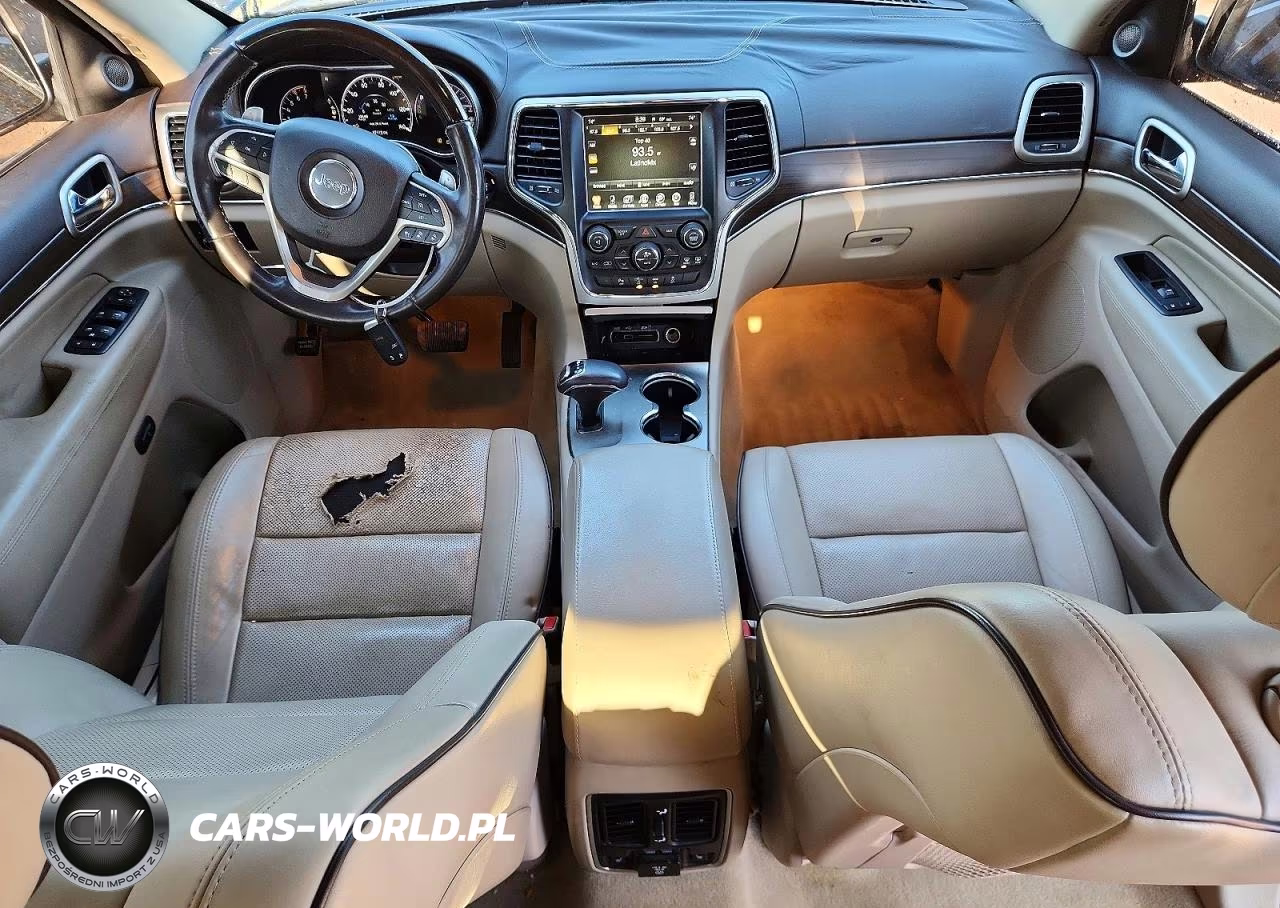 2014 Jeep Grand Cherokee Overland VIN:1C4RJFCT2EC427229 - 8