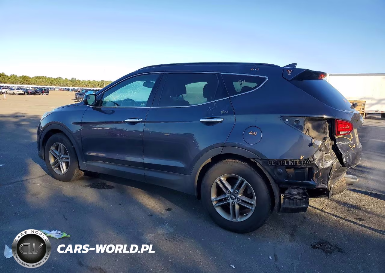 2017 Hyundai Santa Fe Sport 2.4L VIN:5NMZUDLBXHH027136 - 2