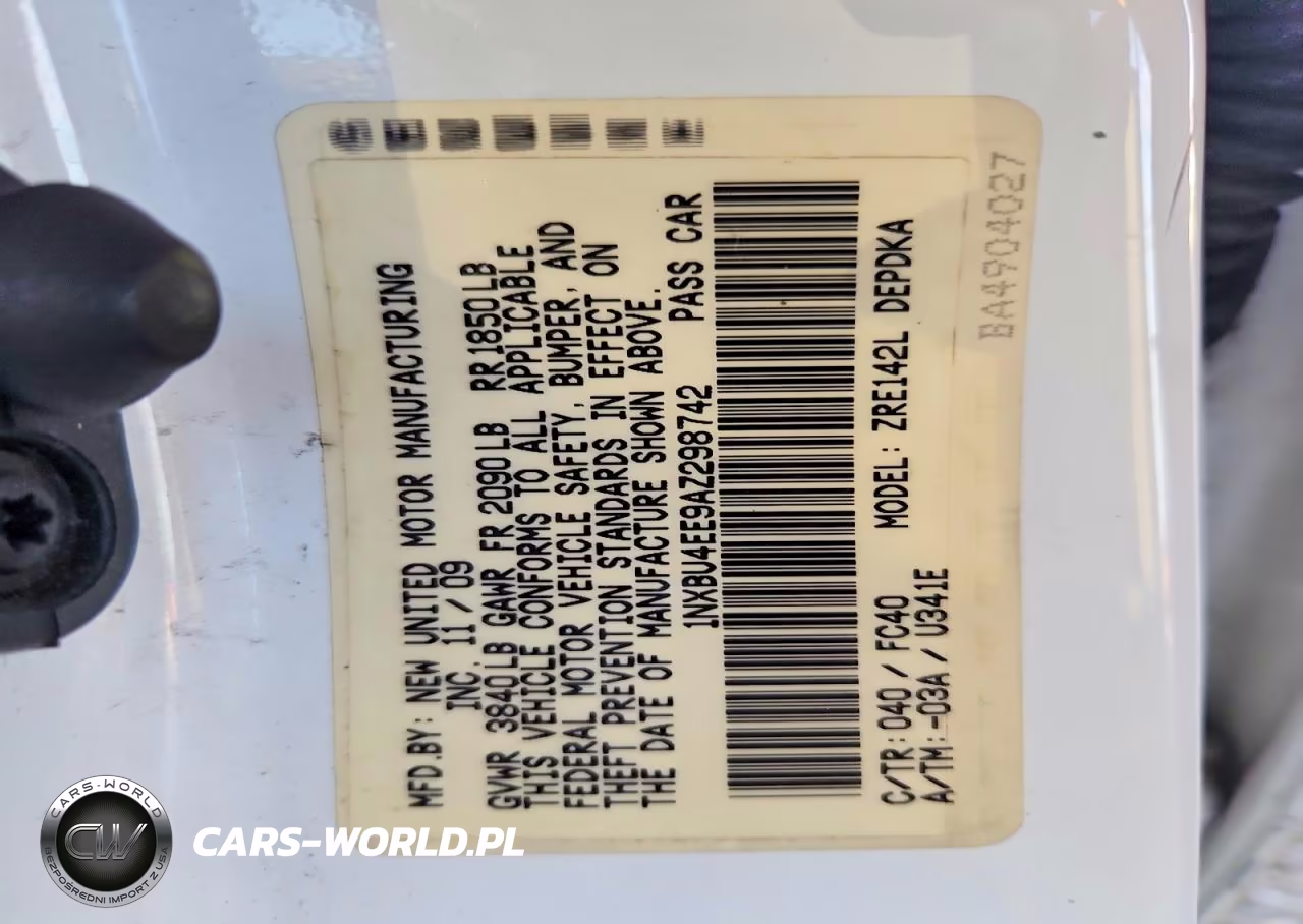 2010 Toyota Corolla Le VIN:1NXBU4EE9AZ298742 - 12