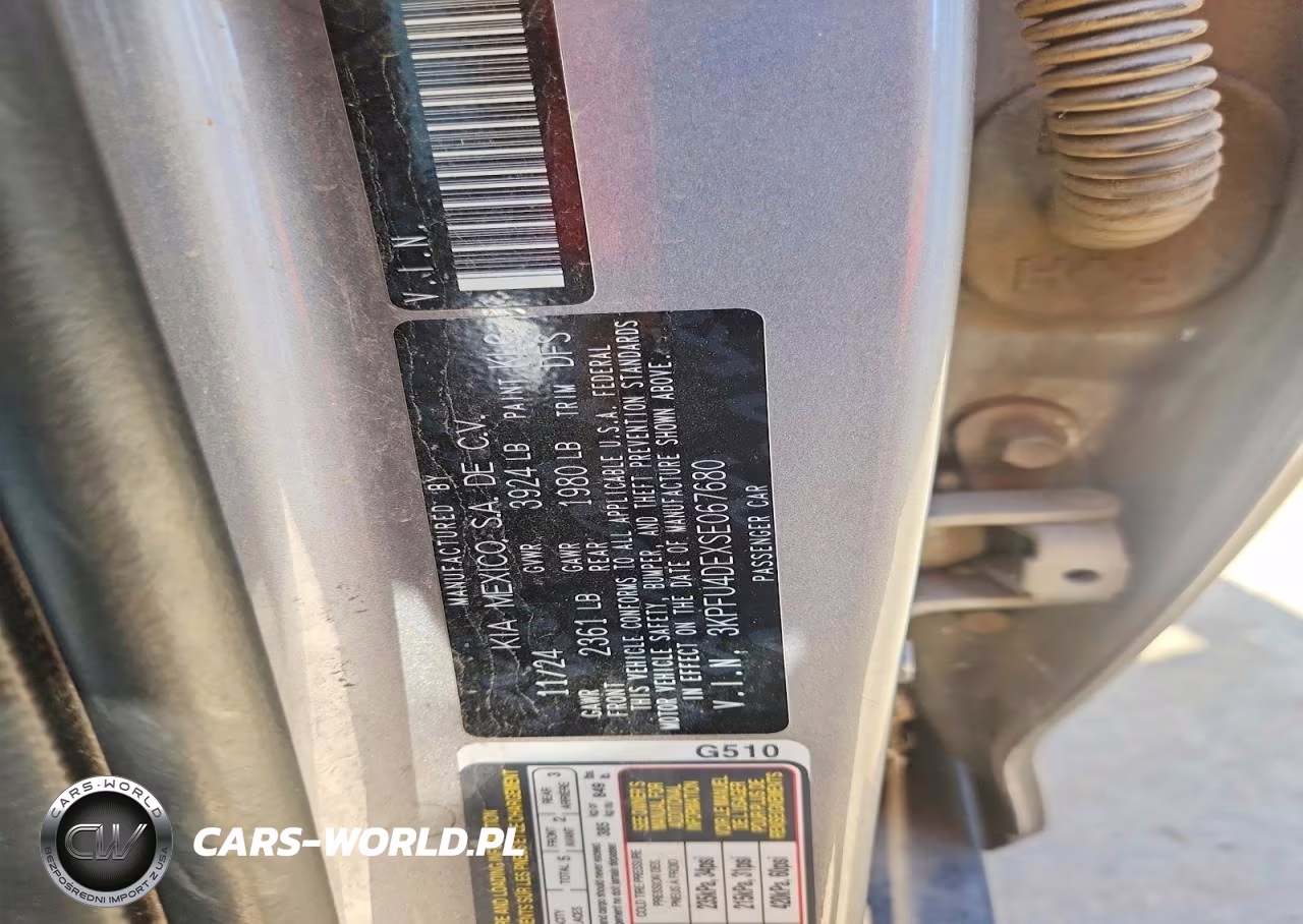 2025 Kia K4 Ex VIN:3KPFU4DEXSE067680 - 12