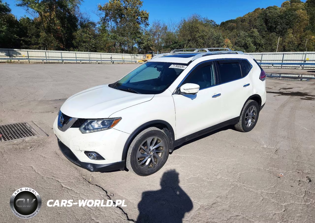 2015 Nissan Rogue Sl VIN:5N1AT2MV6FC888477 - 1