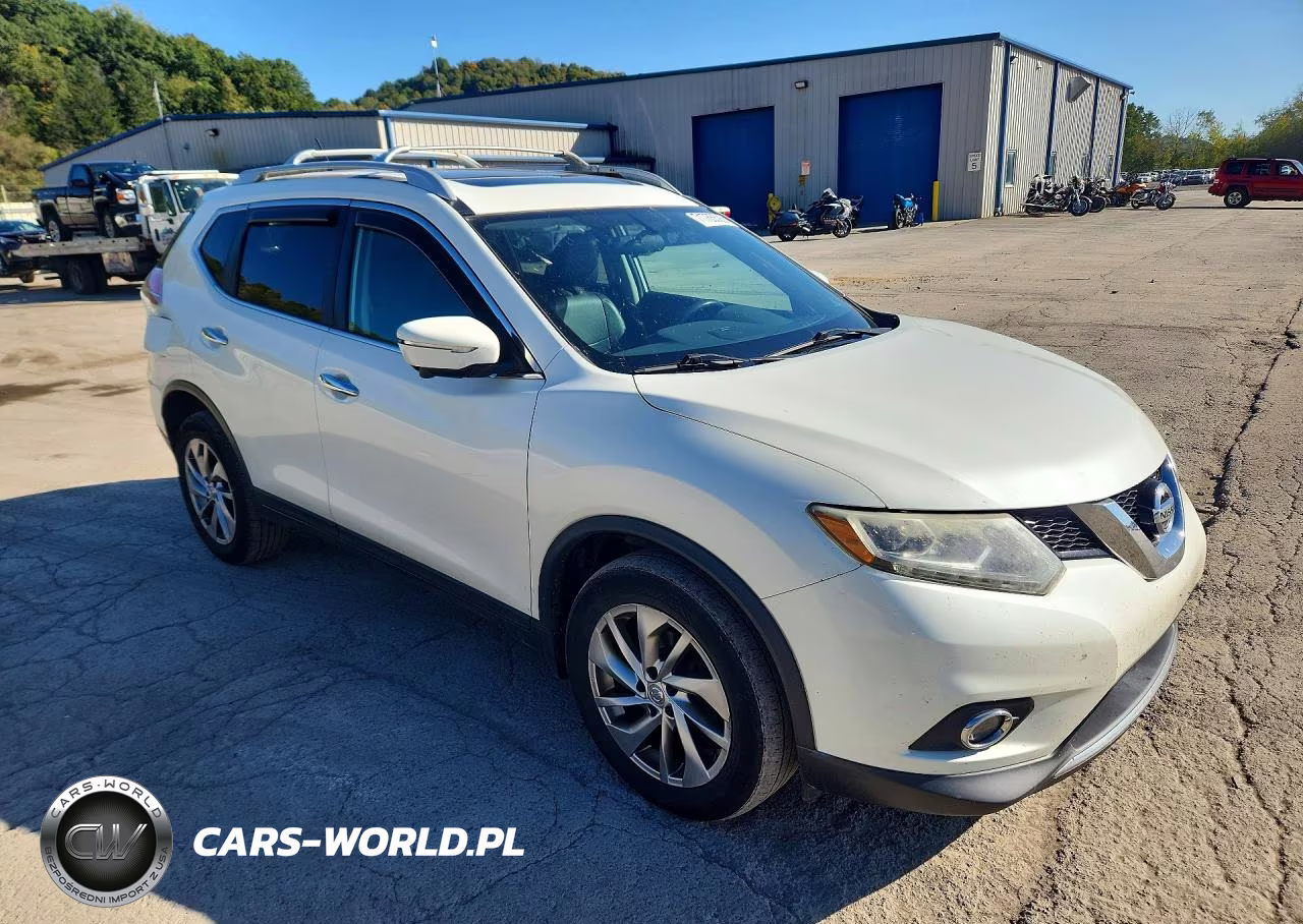 2015 Nissan Rogue Sl VIN:5N1AT2MV6FC888477 - 4