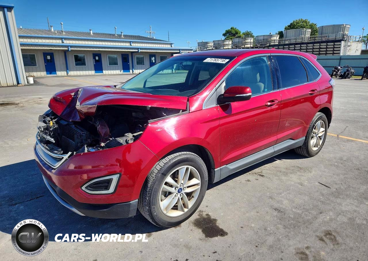 2016 Ford Edge Sel VIN:2FMPK4J88GBB61821 - 1