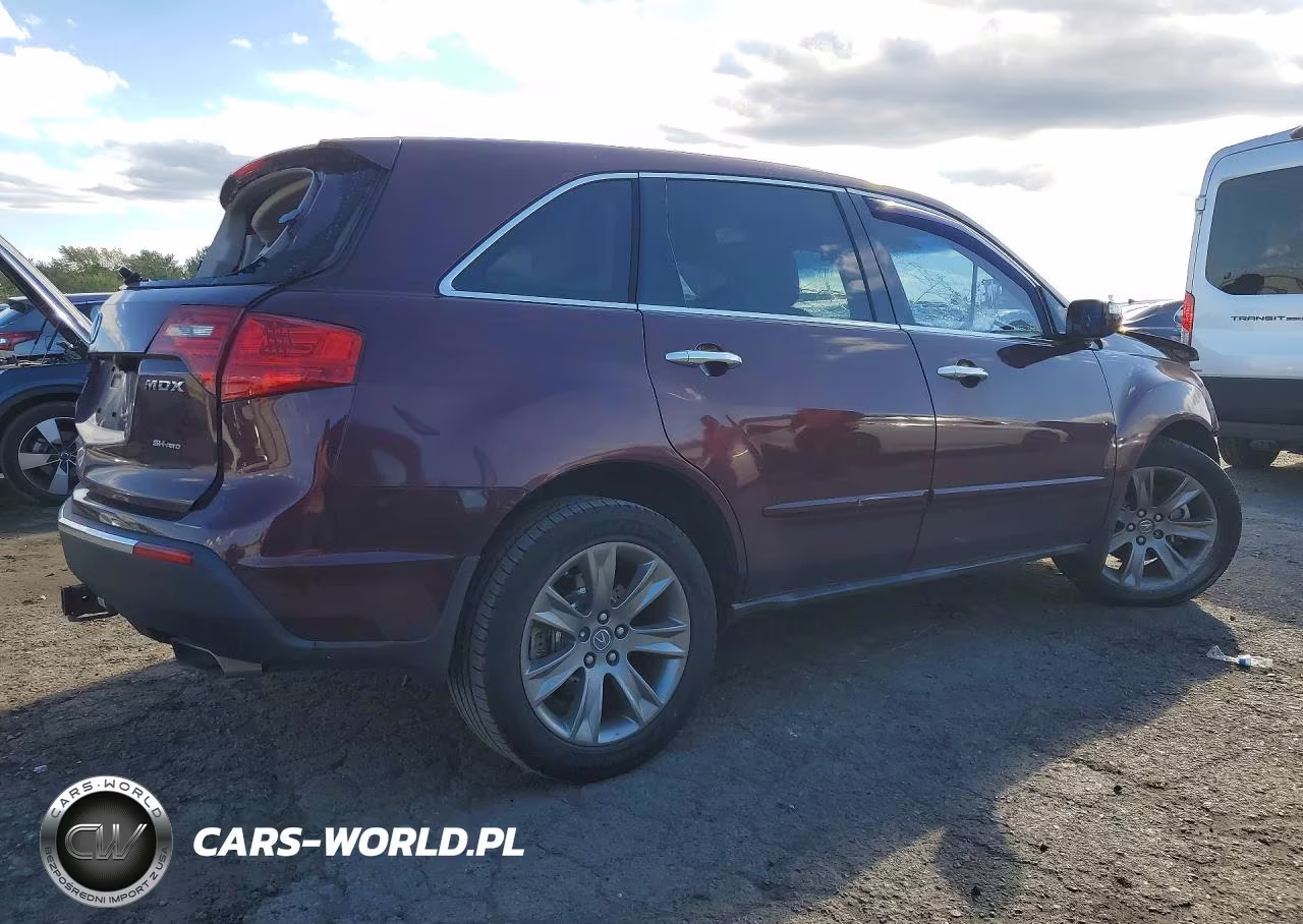 2010 Acura Mdx Advance VIN:2HNYD2H78AH528820 - 3