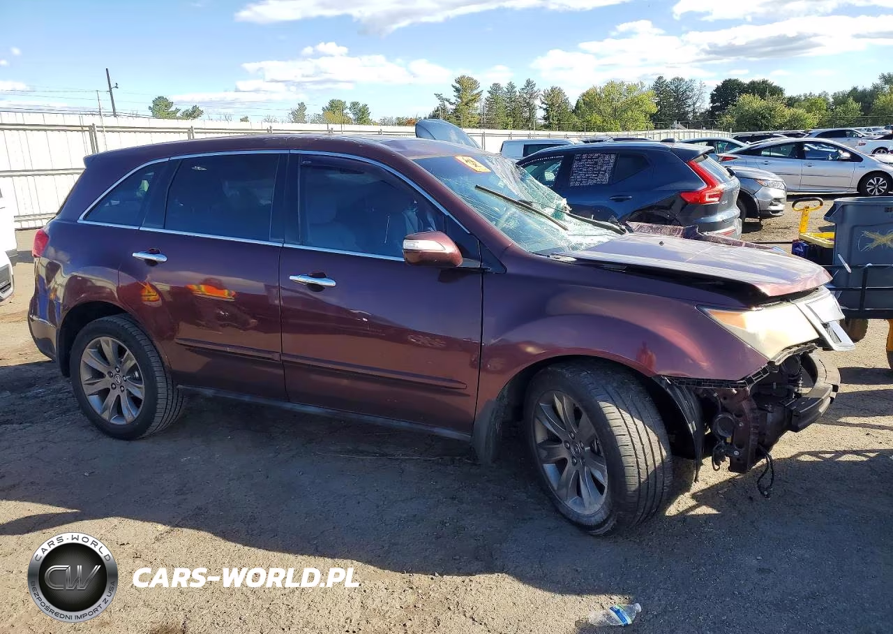 2010 Acura Mdx Advance VIN:2HNYD2H78AH528820 - 4