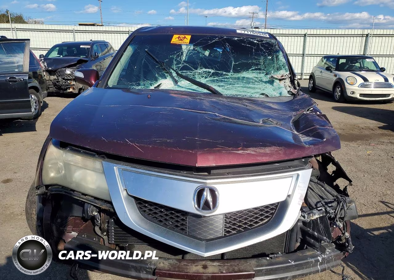 2010 Acura Mdx Advance VIN:2HNYD2H78AH528820 - 5