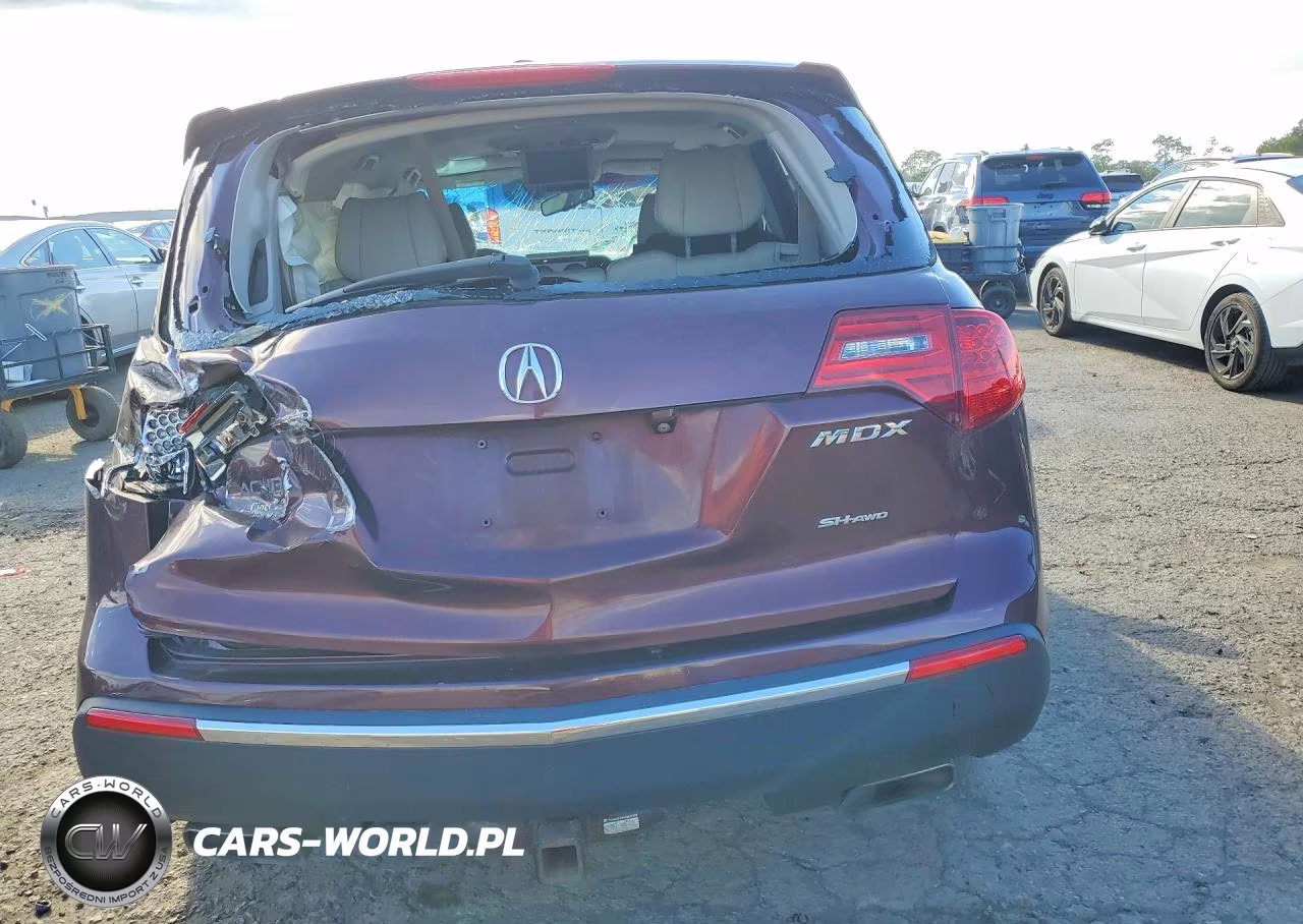 2010 Acura Mdx Advance VIN:2HNYD2H78AH528820 - 6